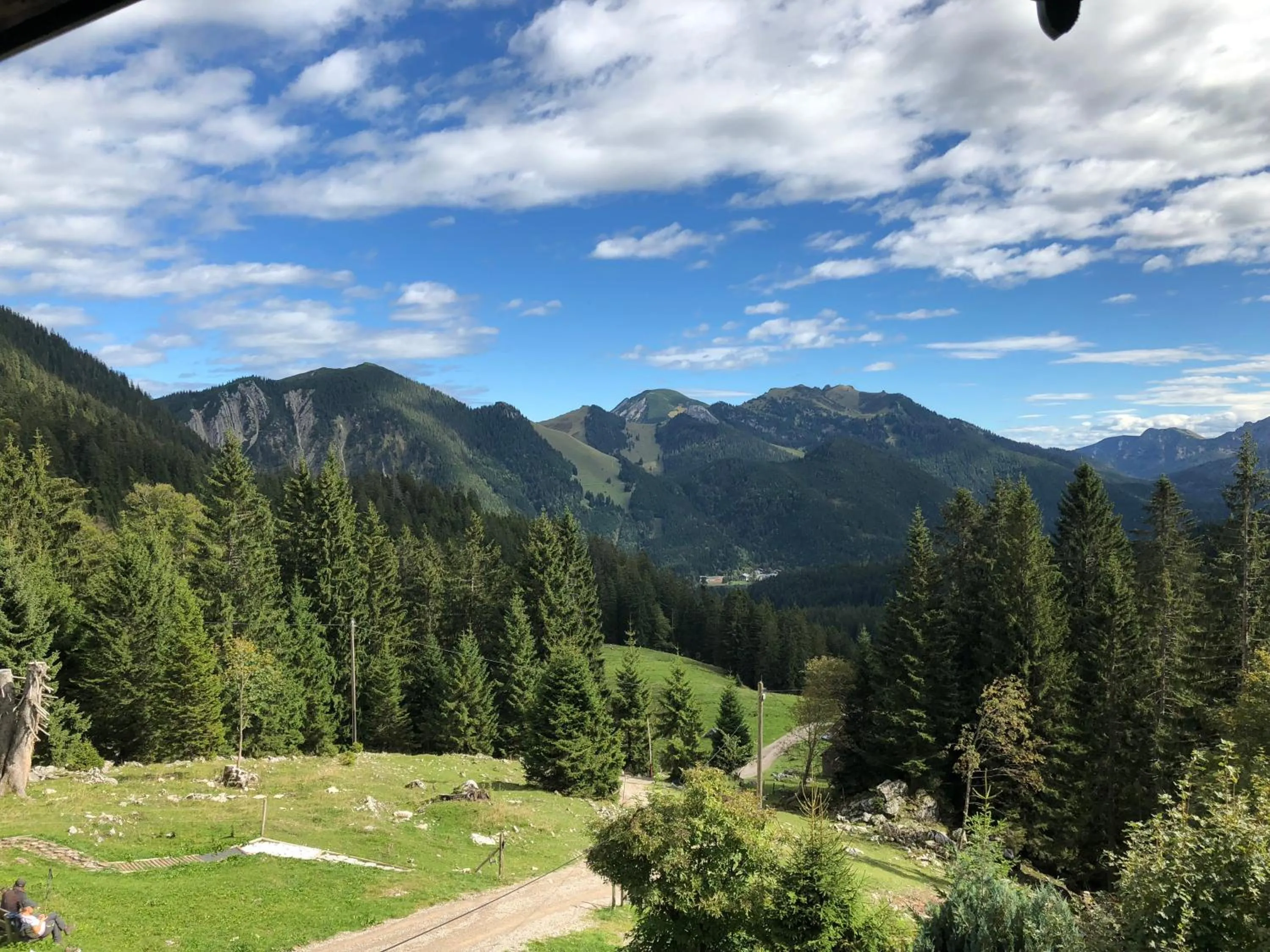 View (from property/room) in Berggasthof Obere Firstalm