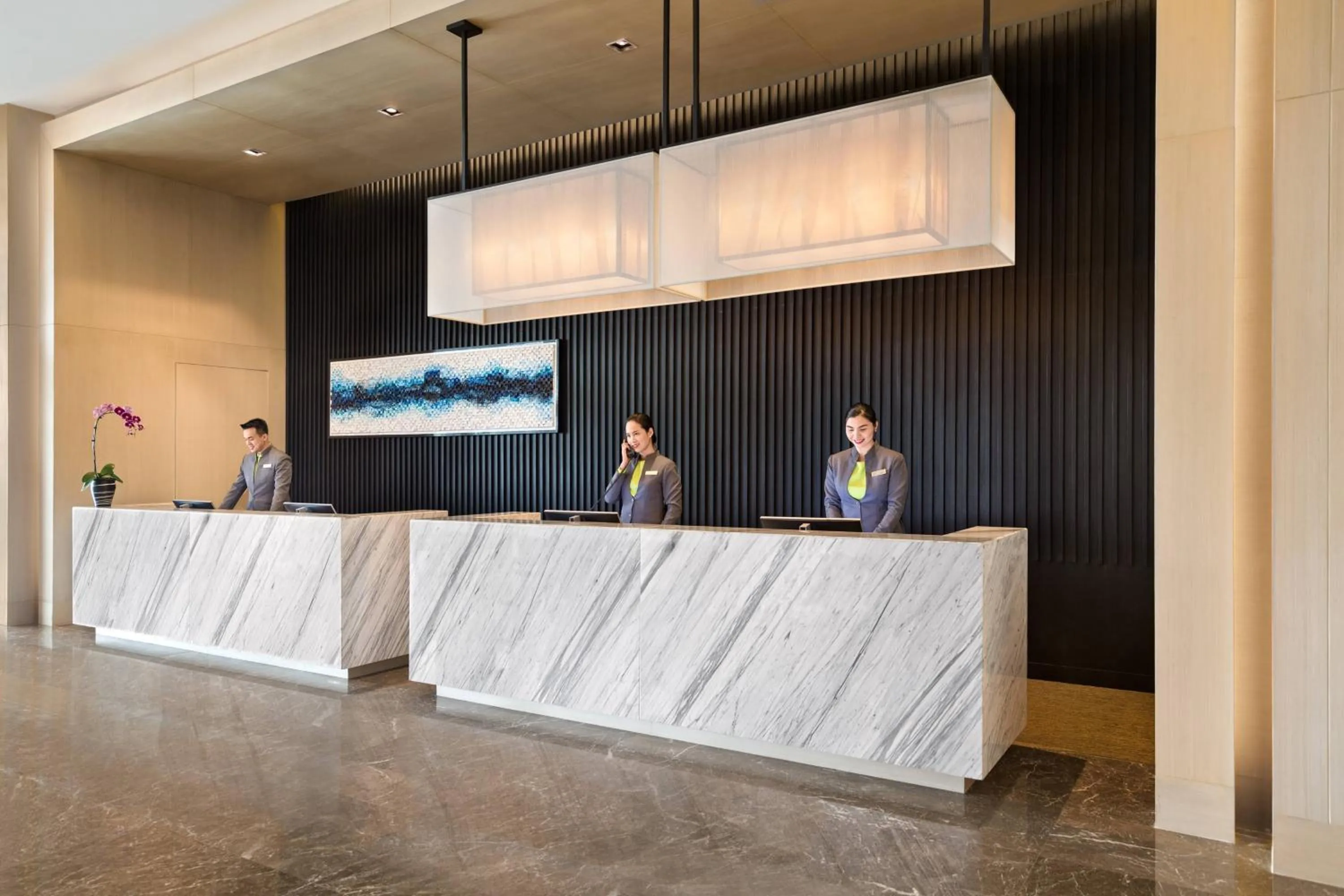 Lobby or reception in Courtyard by Marriott Iloilo