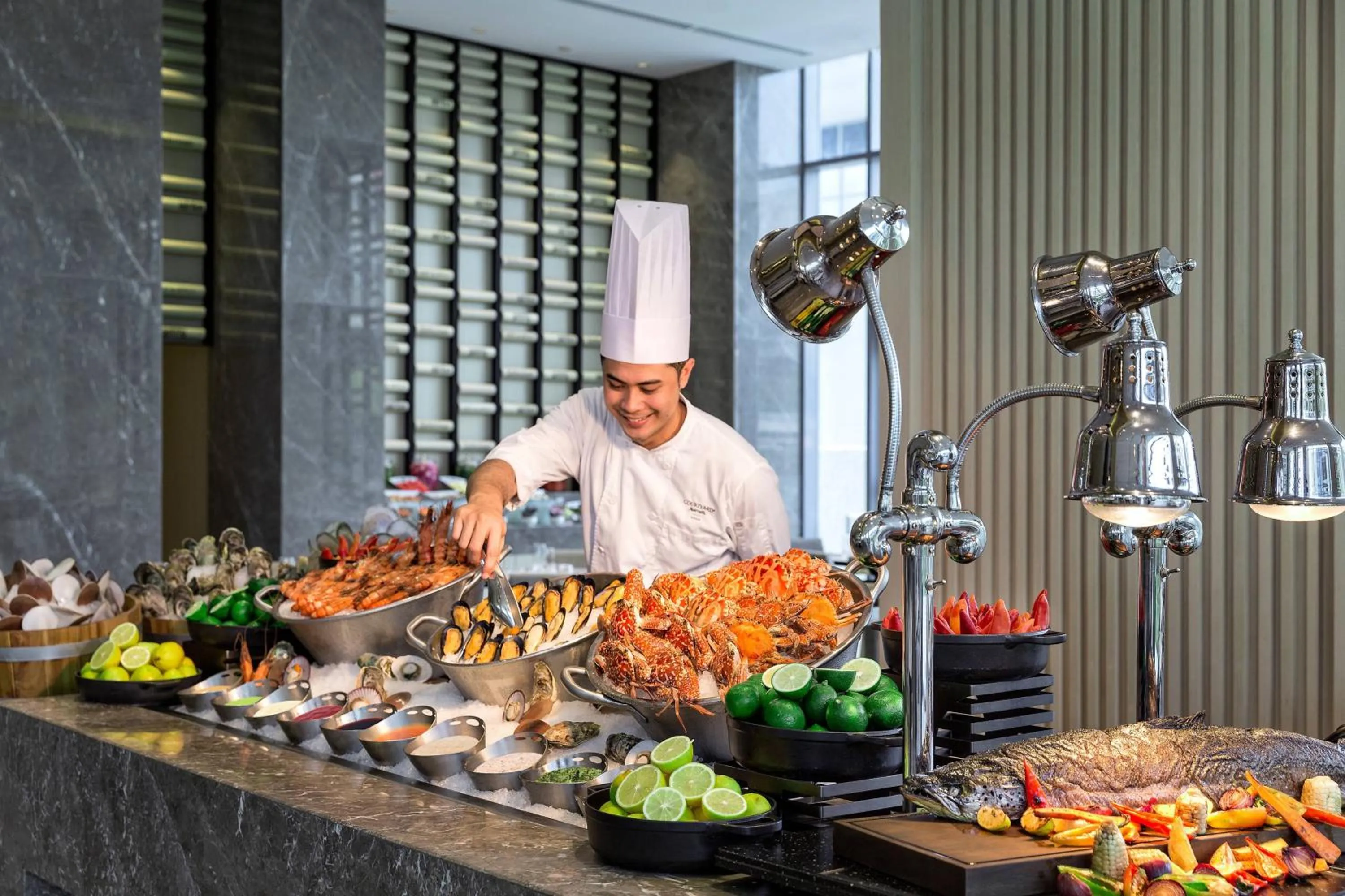 Kitchen or kitchenette in Courtyard by Marriott Iloilo