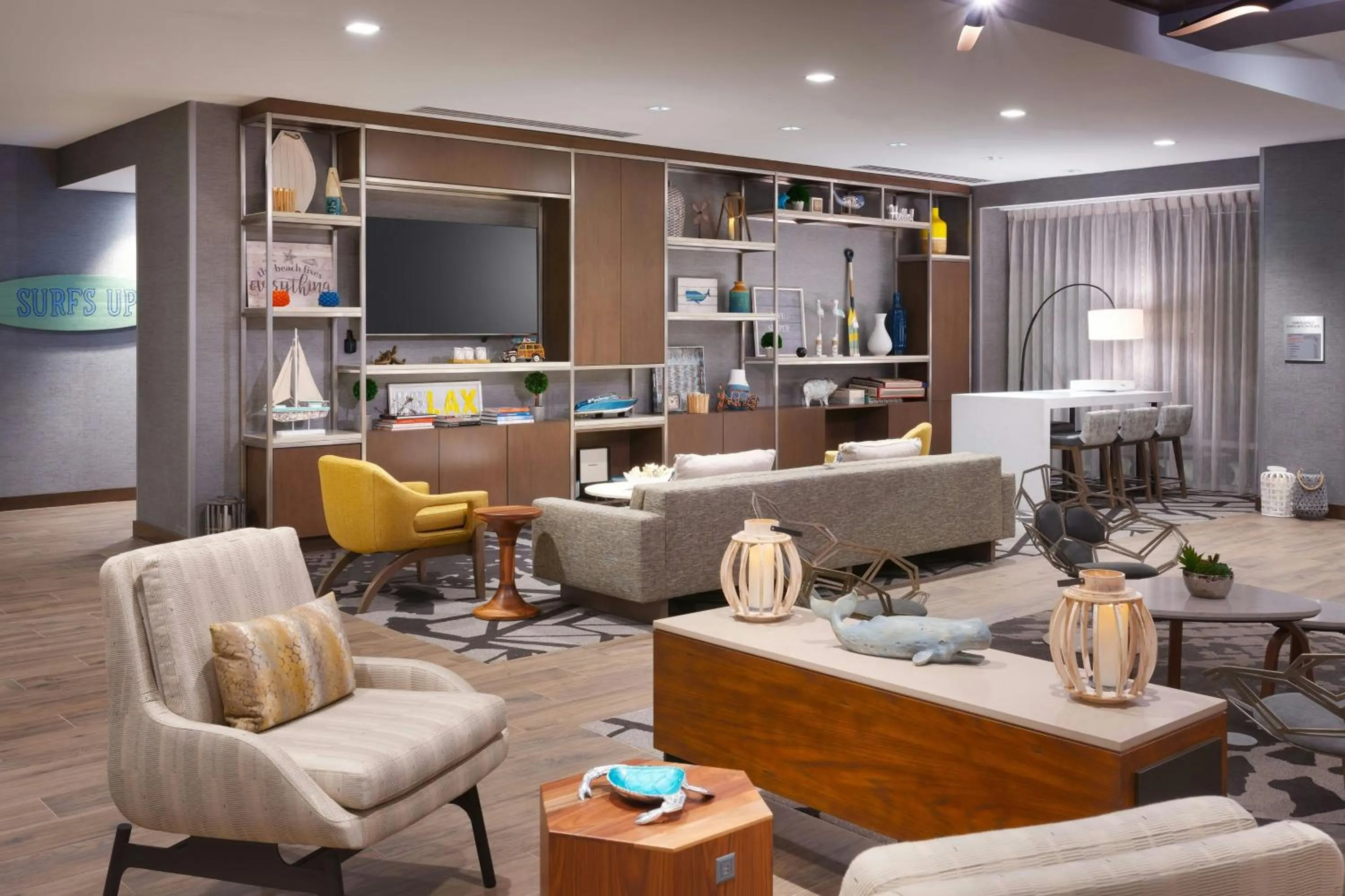 Lobby or reception in TownePlace Suites by Marriott Los Angeles LAX/Hawthorne