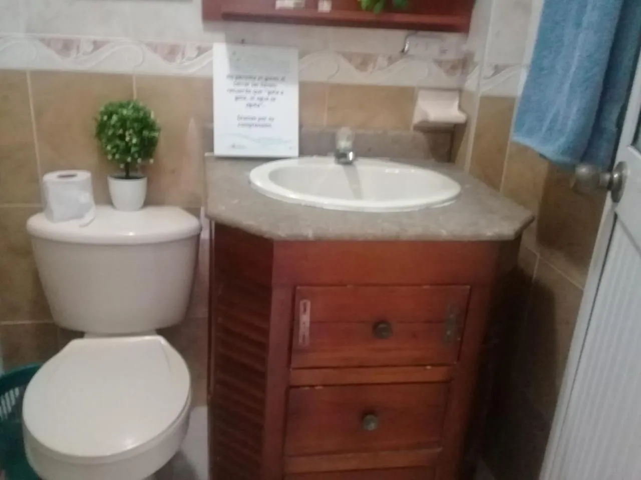 Bathroom in Posada Nativa Licy