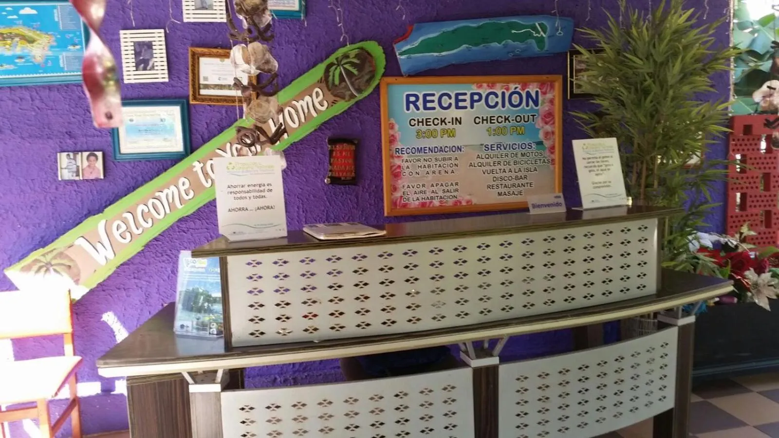 Lobby or reception in Posada Nativa Licy