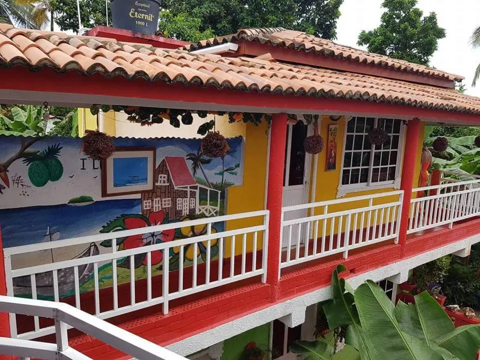 Facade/entrance in Posada Nativa Licy