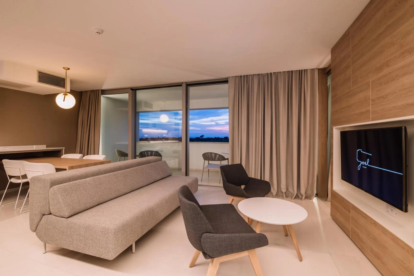 Living room in Aparthotel Joel