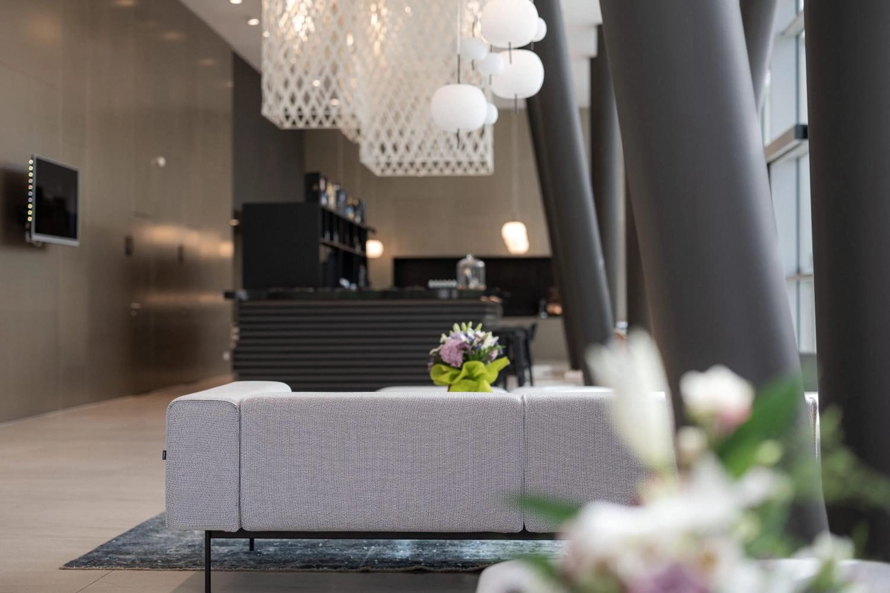 Lobby or reception in Aparthotel Joel