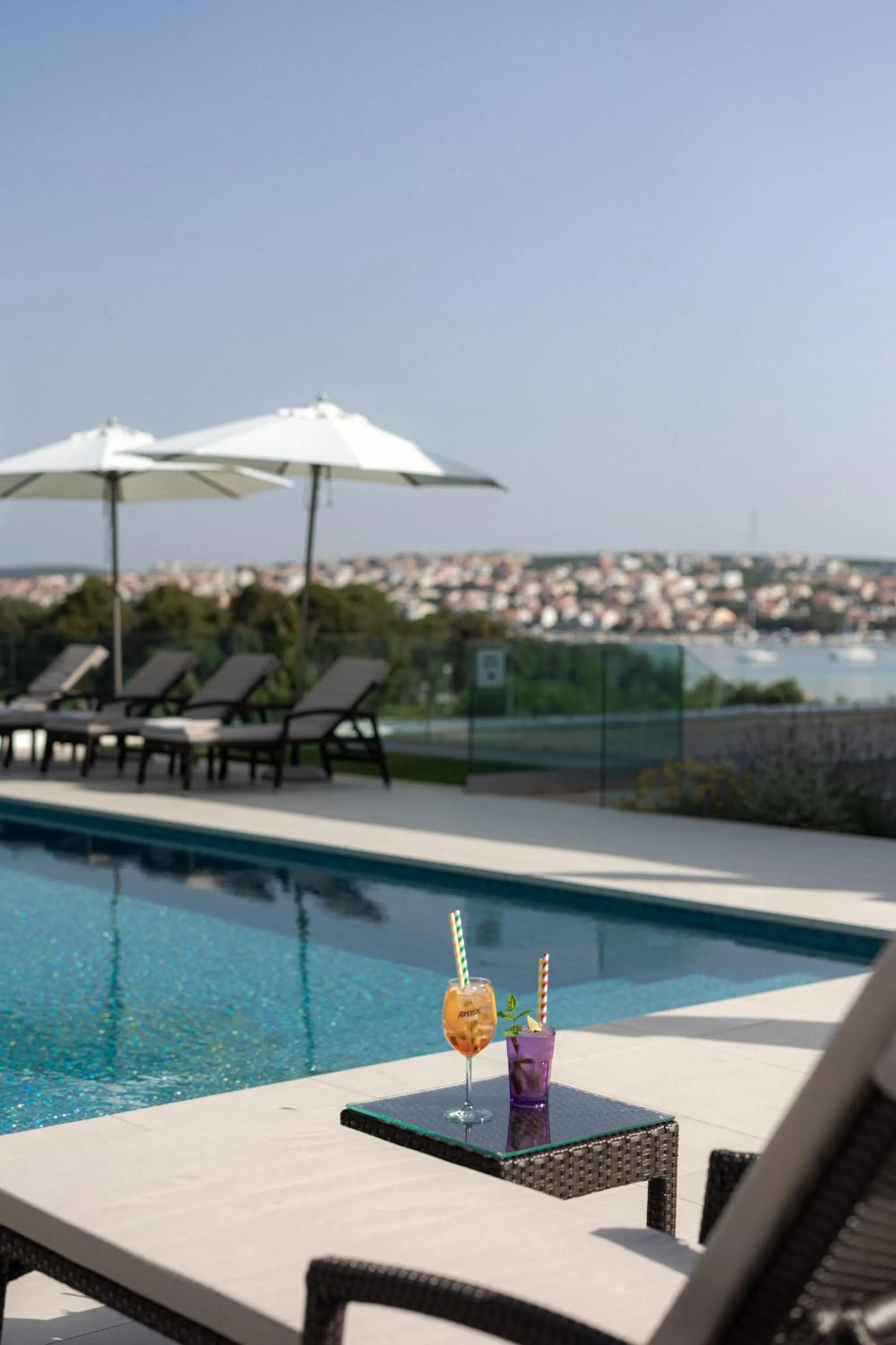 Swimming pool in Aparthotel Joel