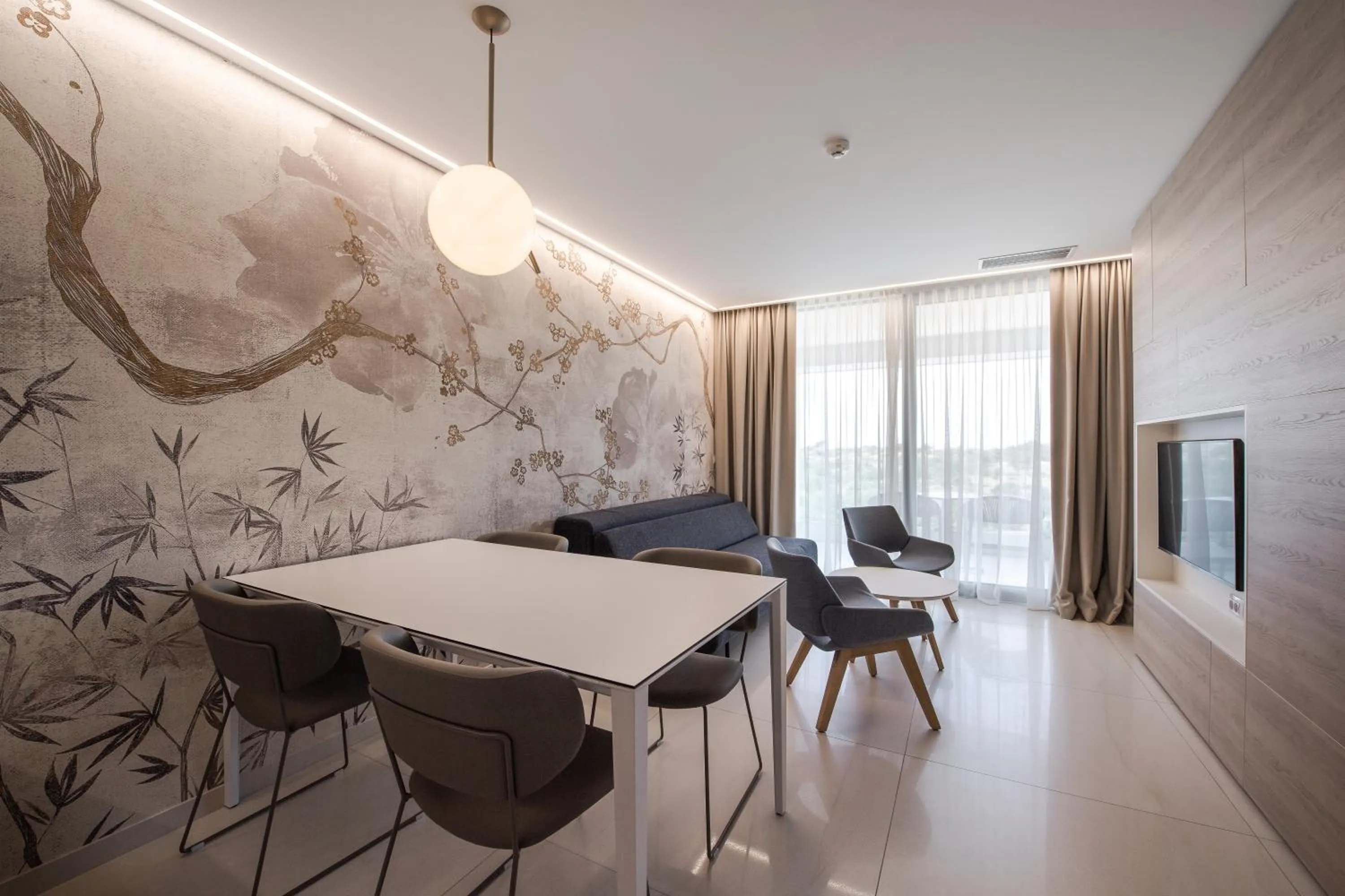 Living room in Aparthotel Joel