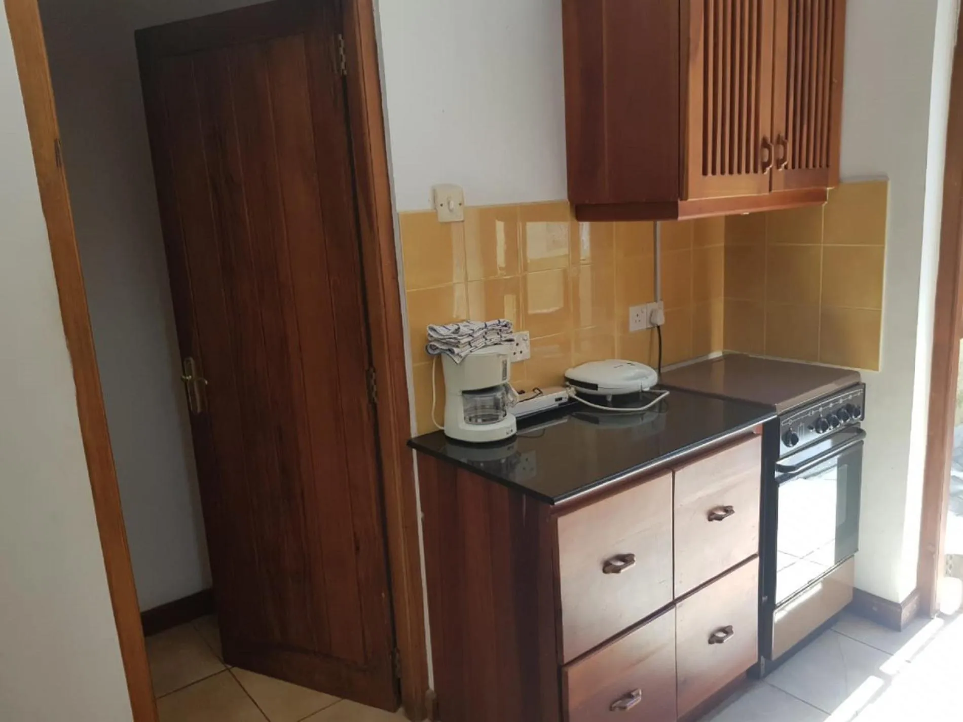 Kitchen or kitchenette in Villa Tara