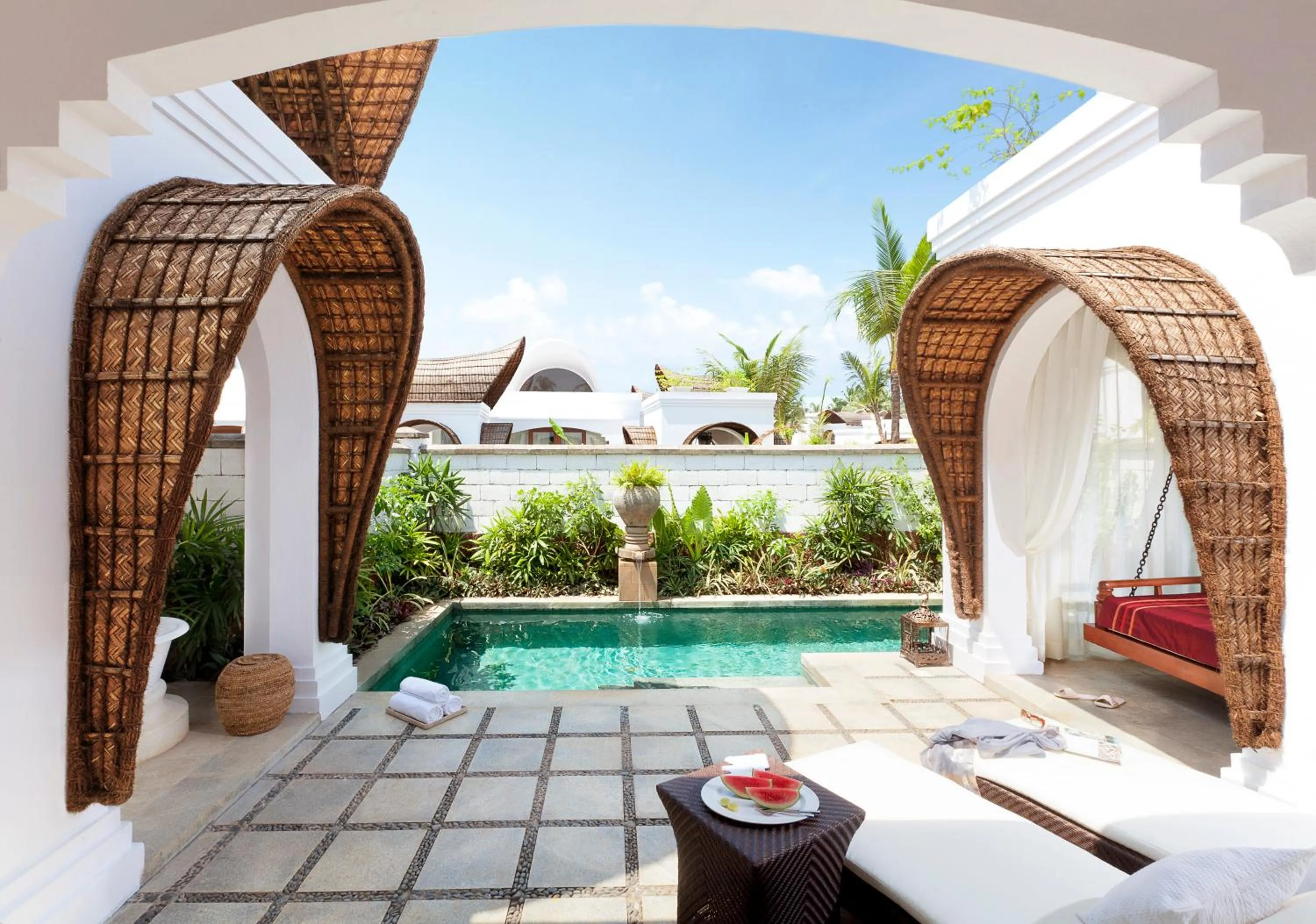 Patio in Taj Bekal Resort & Spa, Kerala