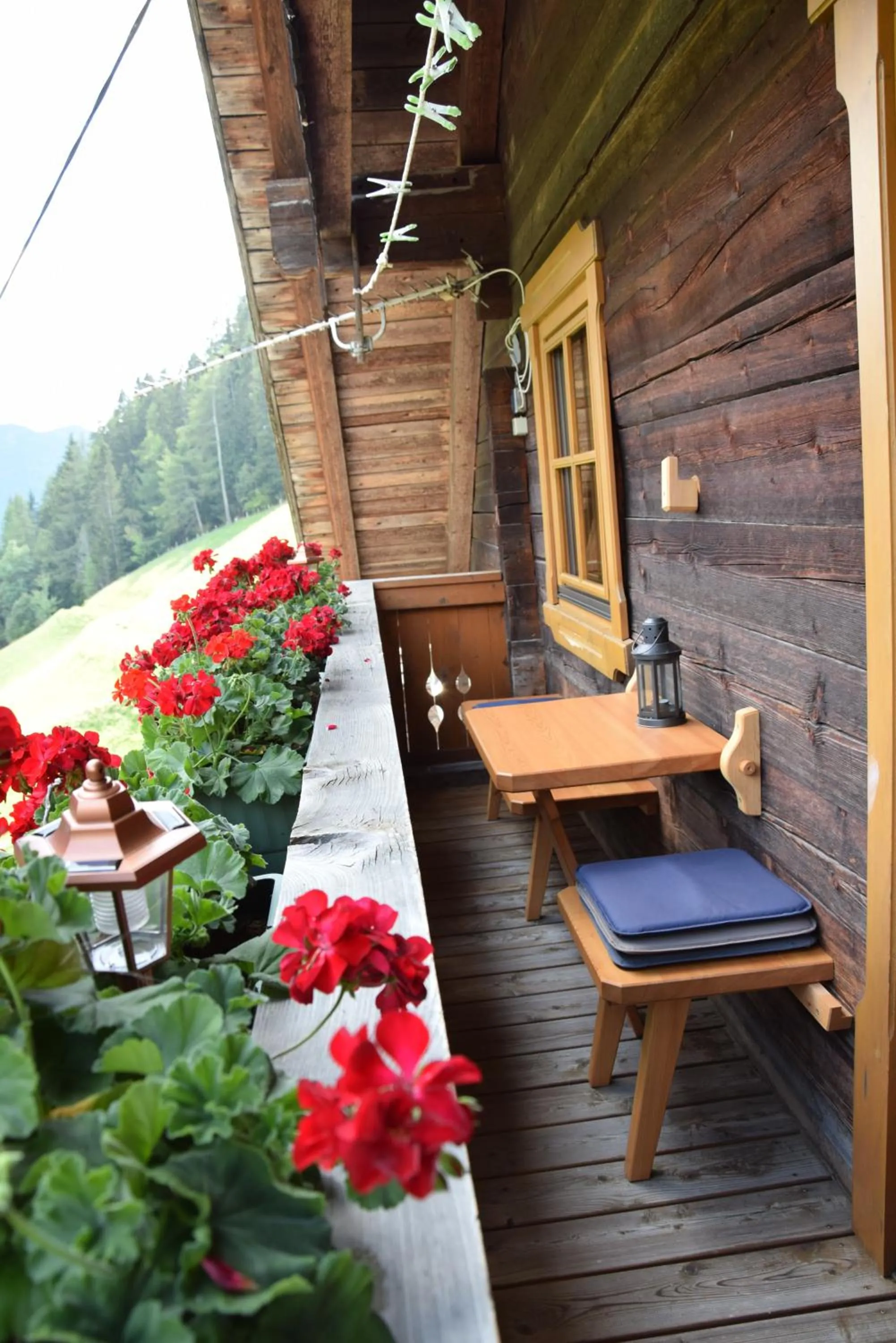 Balcony/Terrace in Ferienwohnung Suntinger