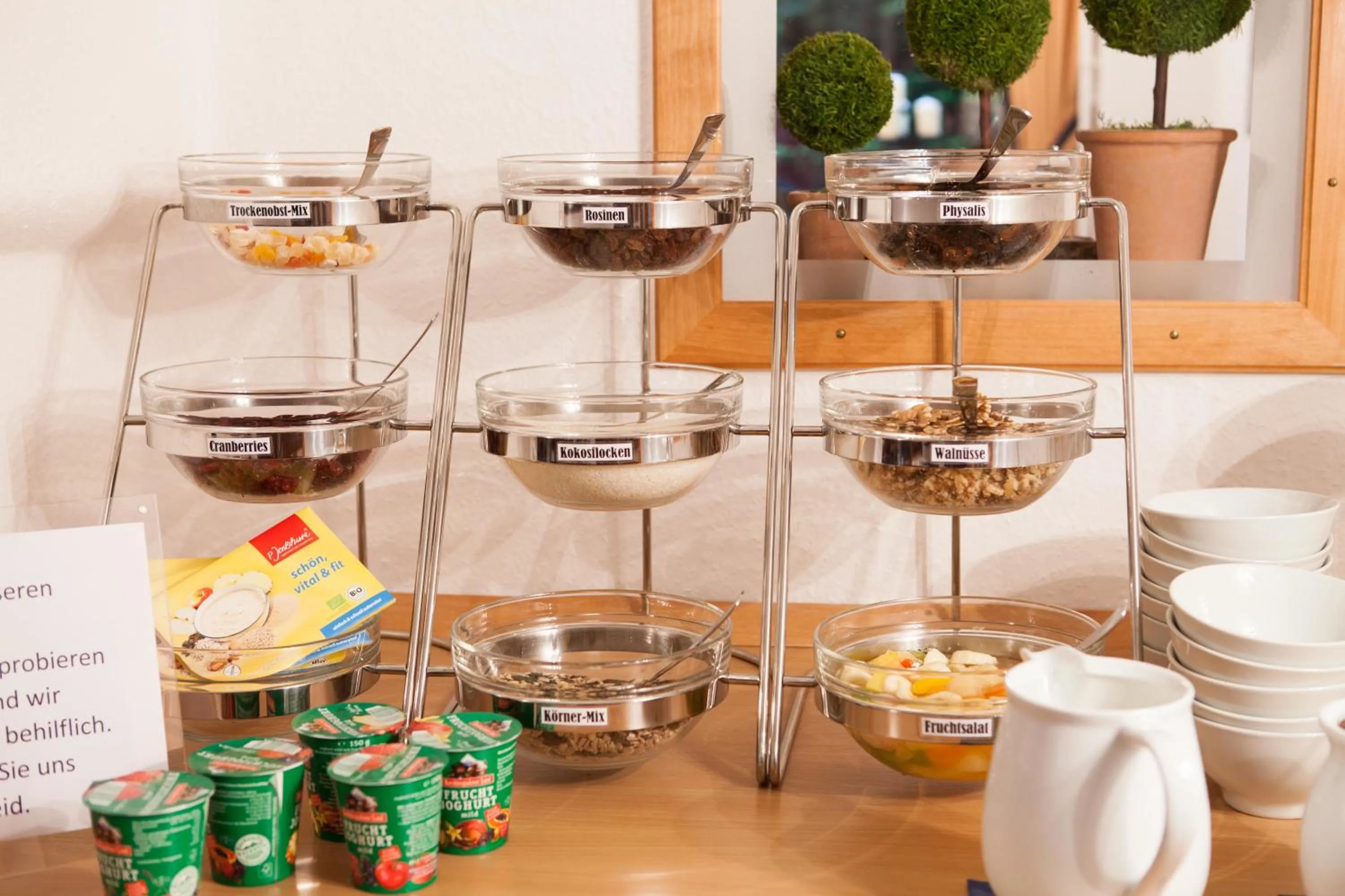 Food and drinks in Hotel Vier Jahreszeiten