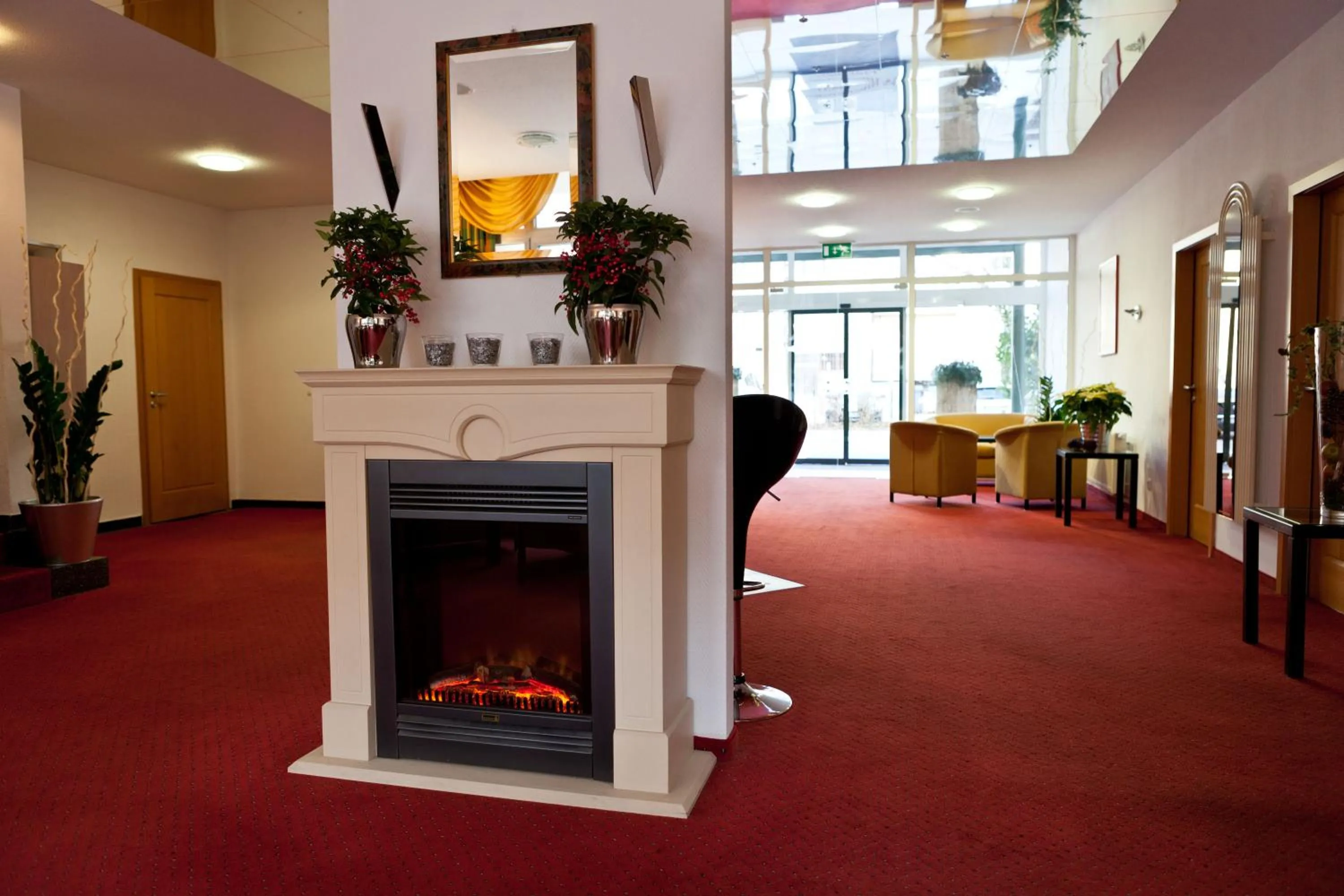 Lobby or reception in Hotel Vier Jahreszeiten