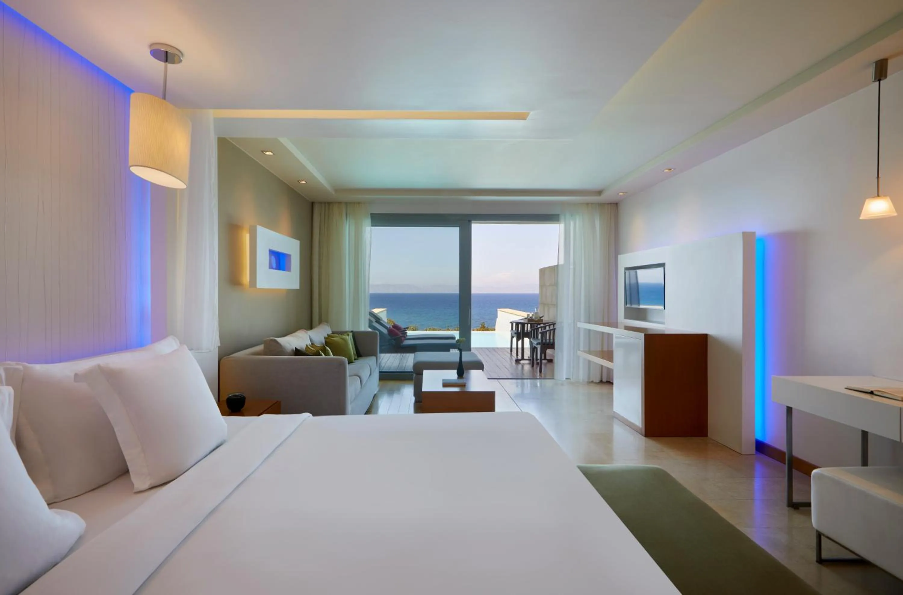 Sea view in Elite Suites by Rhodes Bay