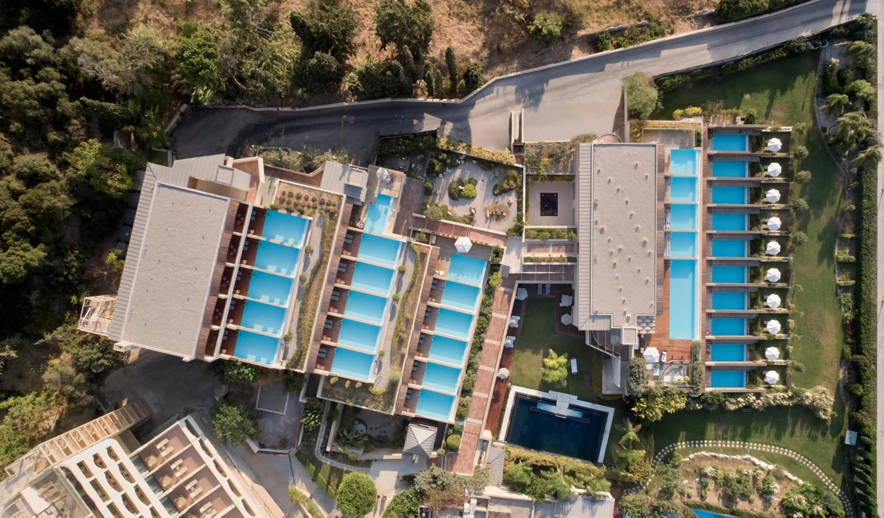 Property building, Bird's-eye View in Elite Suites by Rhodes Bay