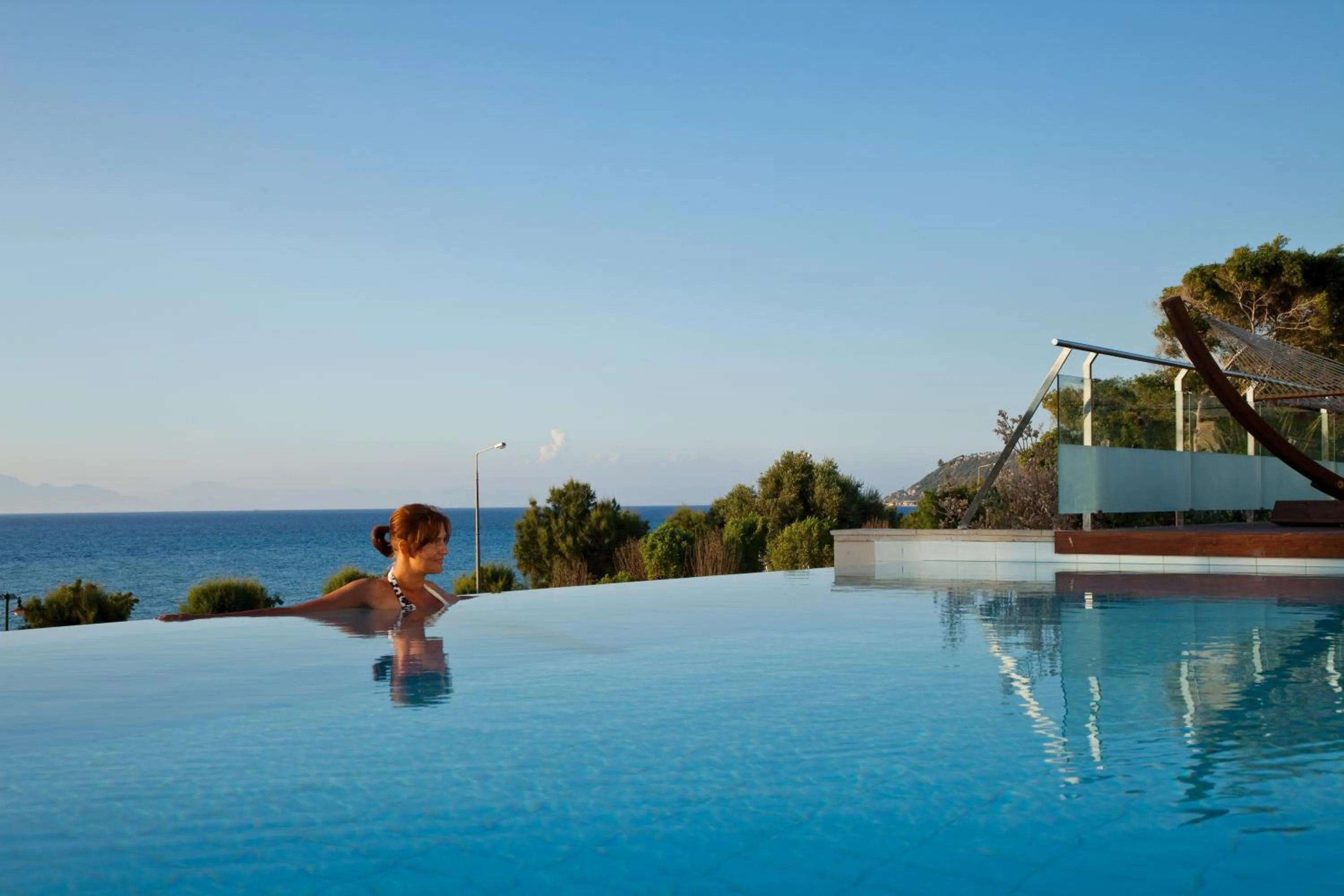 People, Swimming Pool in Elite Suites by Rhodes Bay