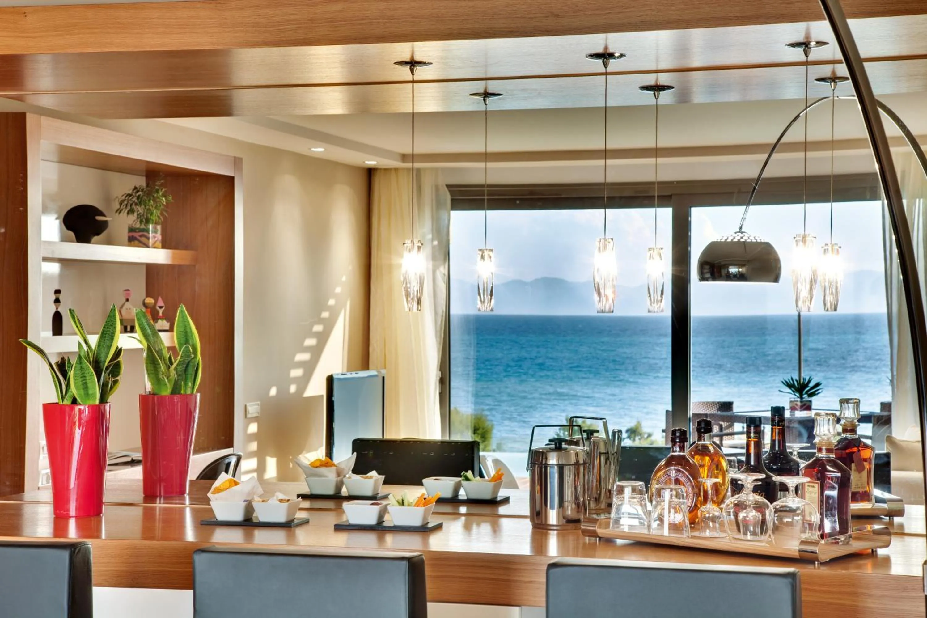 Kitchen or kitchenette in Elite Suites by Rhodes Bay