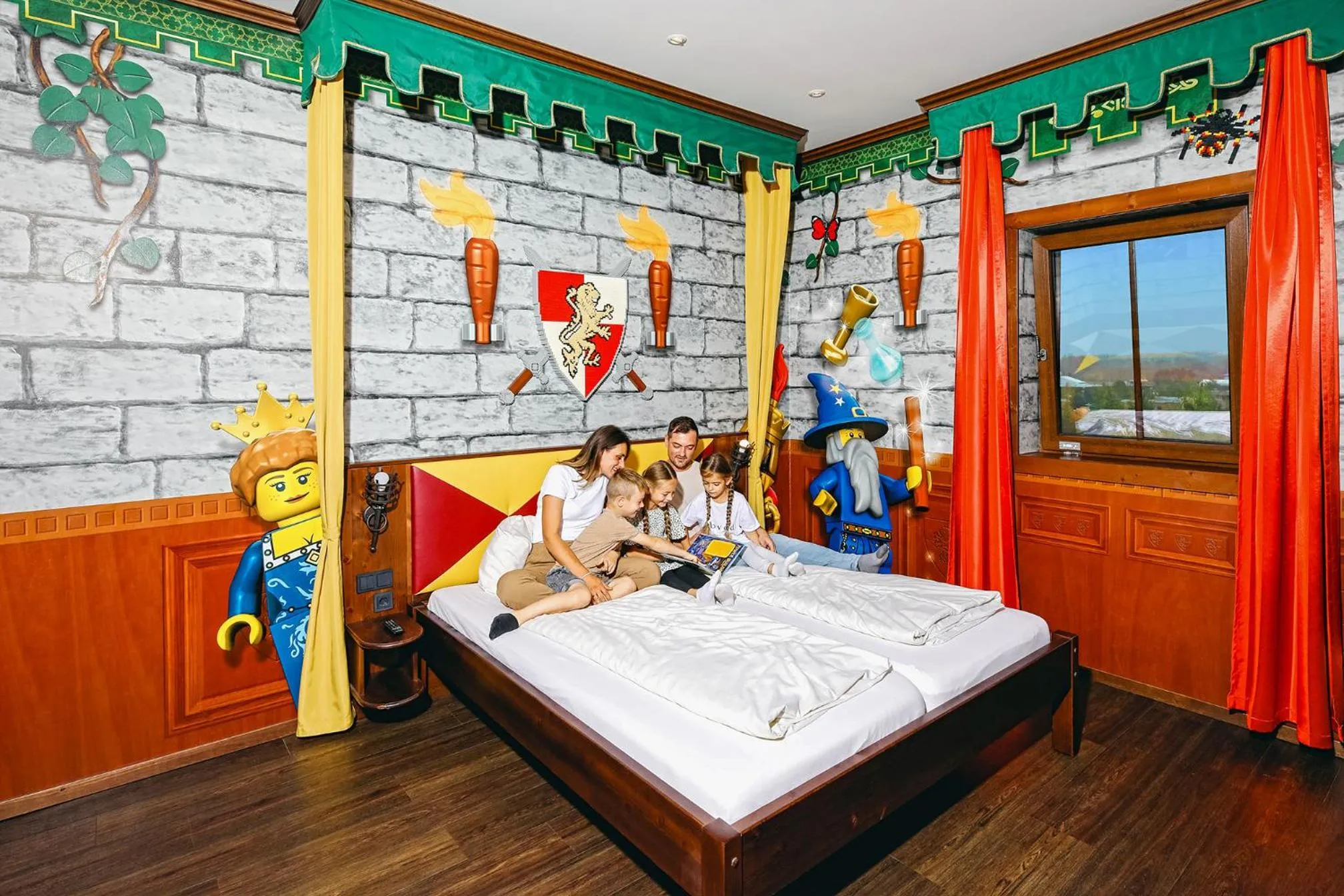 Castle Room (max. 4 people) - no tickets included in LEGOLAND Feriendorf