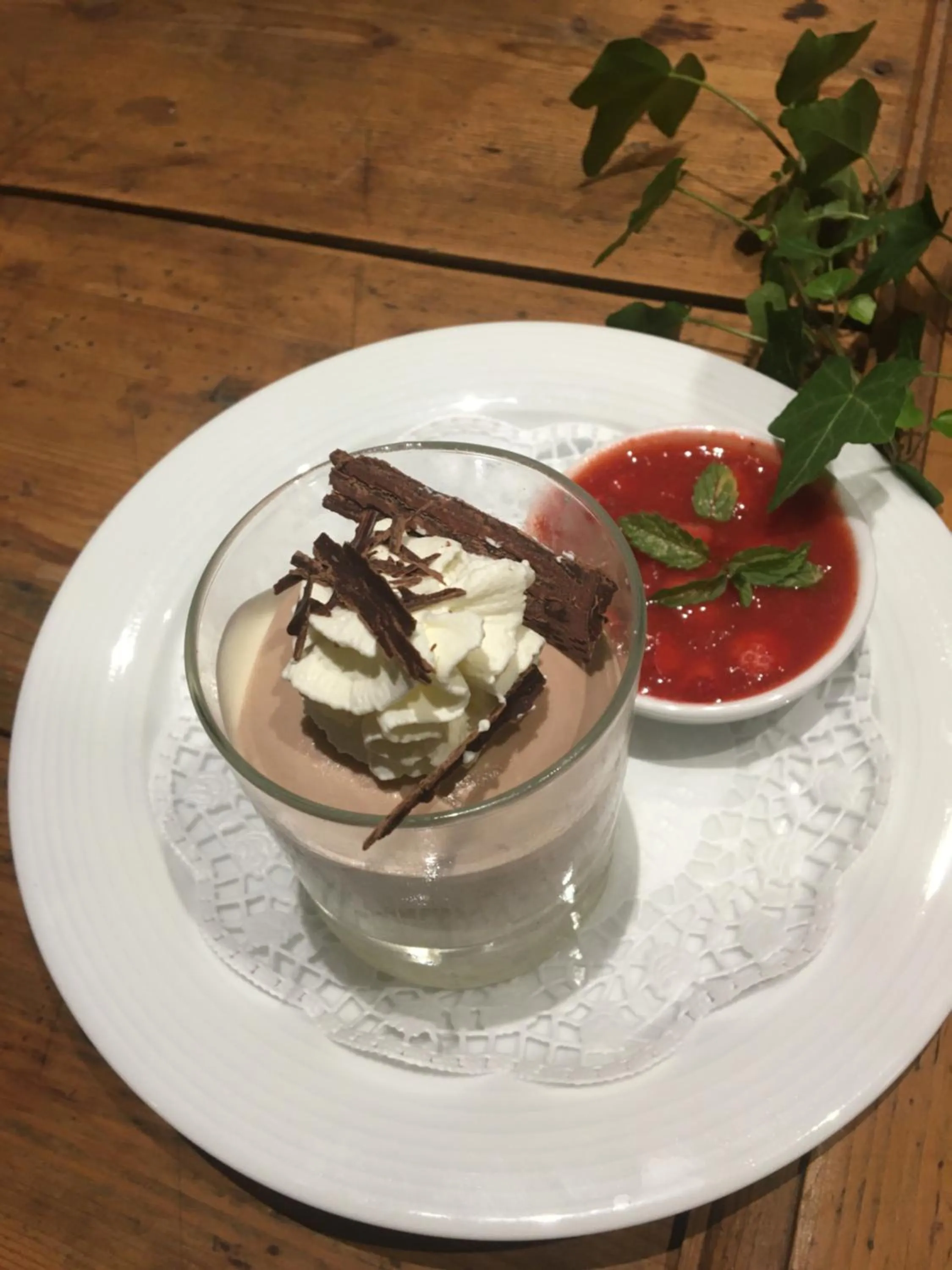 Food close-up in Hotel Post