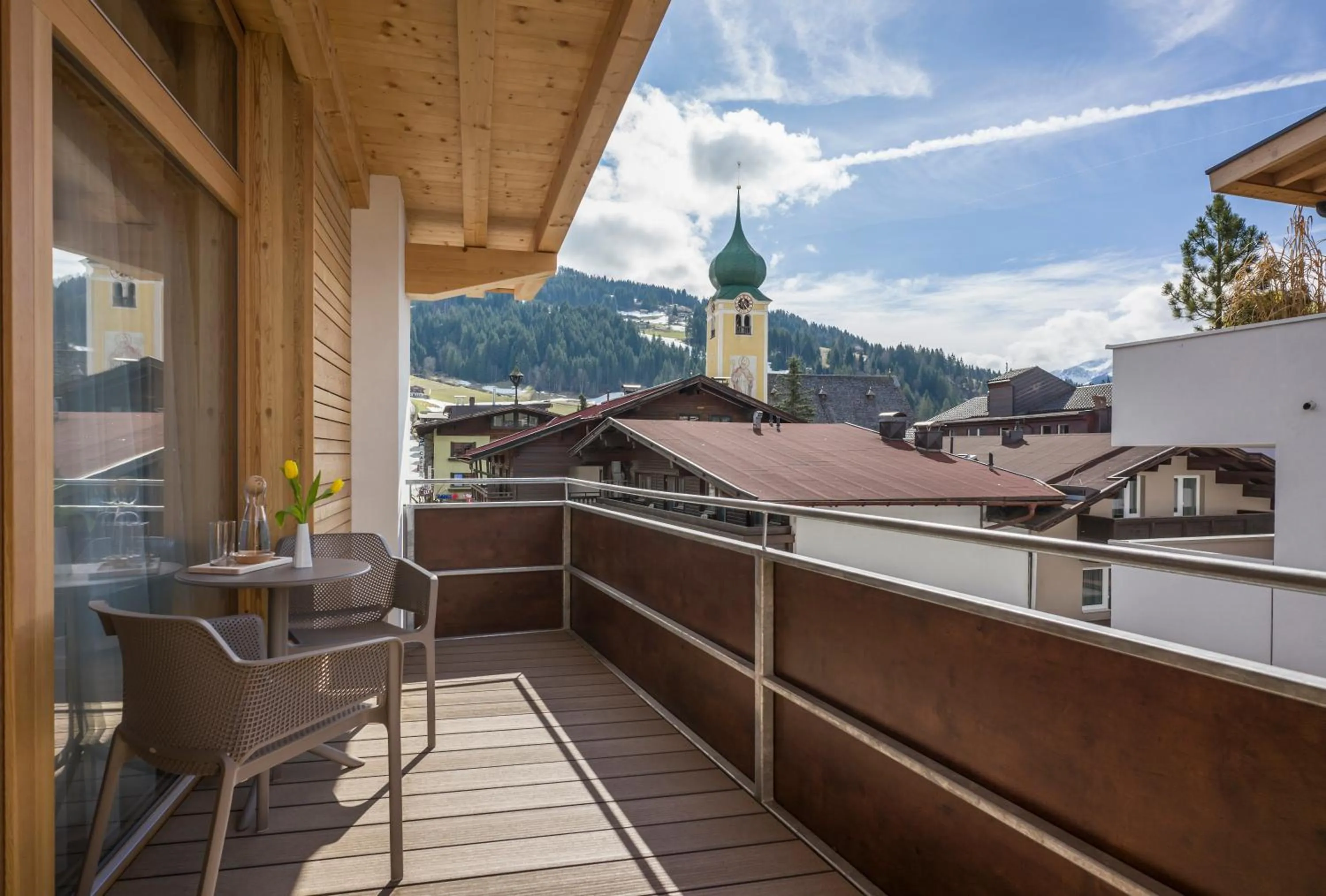 City view in Hotel Post