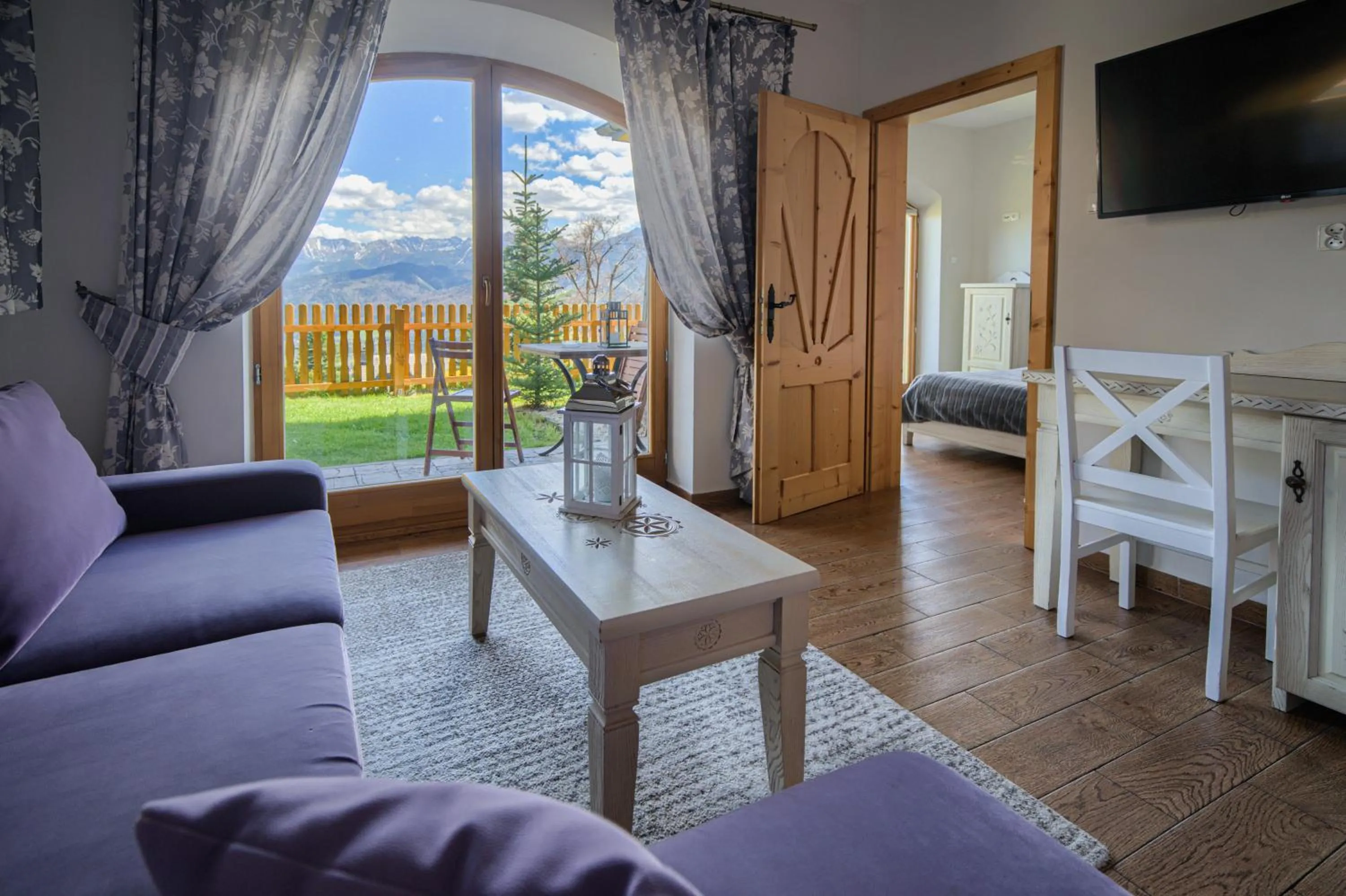 Living room in Butorowy Dwór