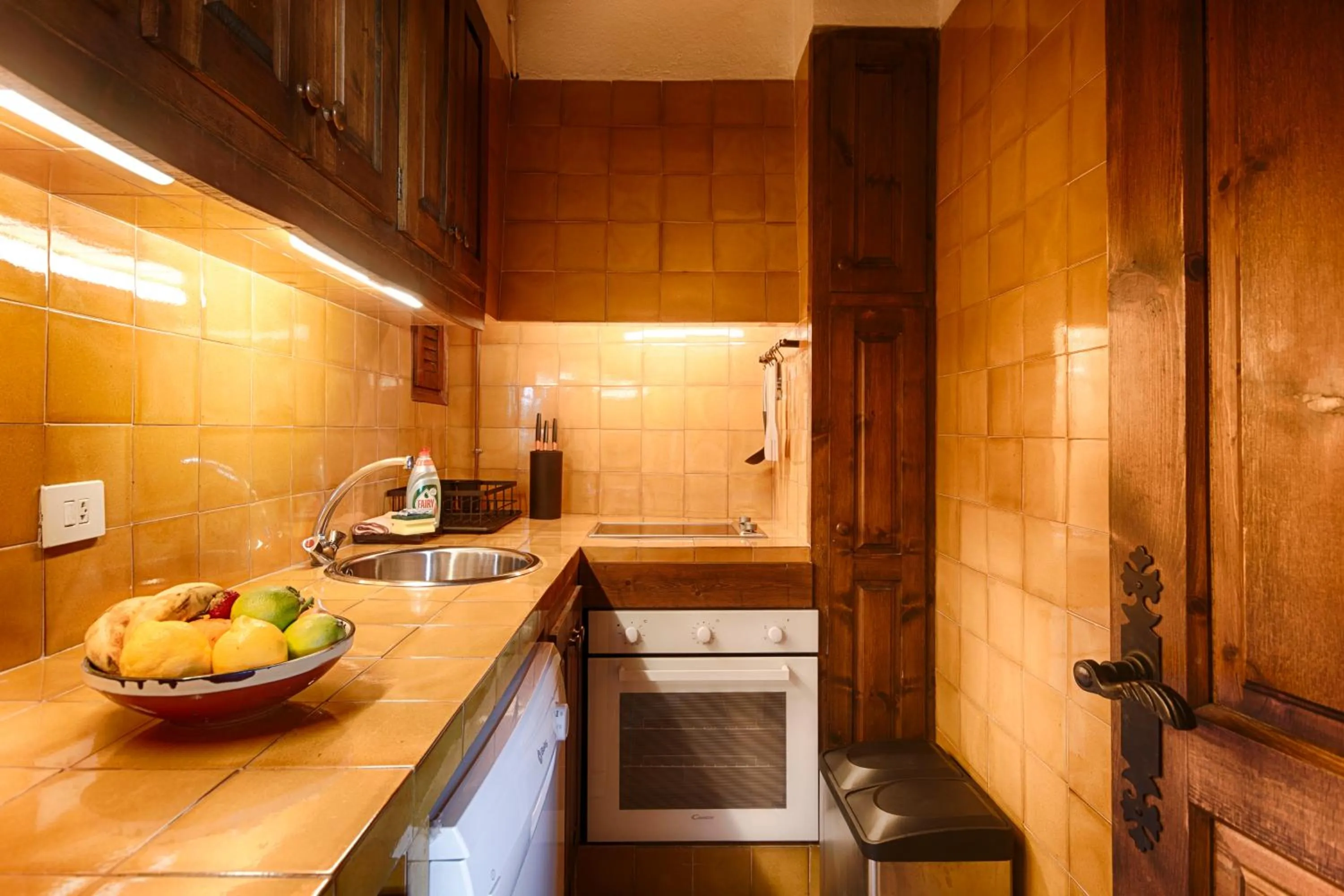 Kitchen or kitchenette in Masia Can Pou