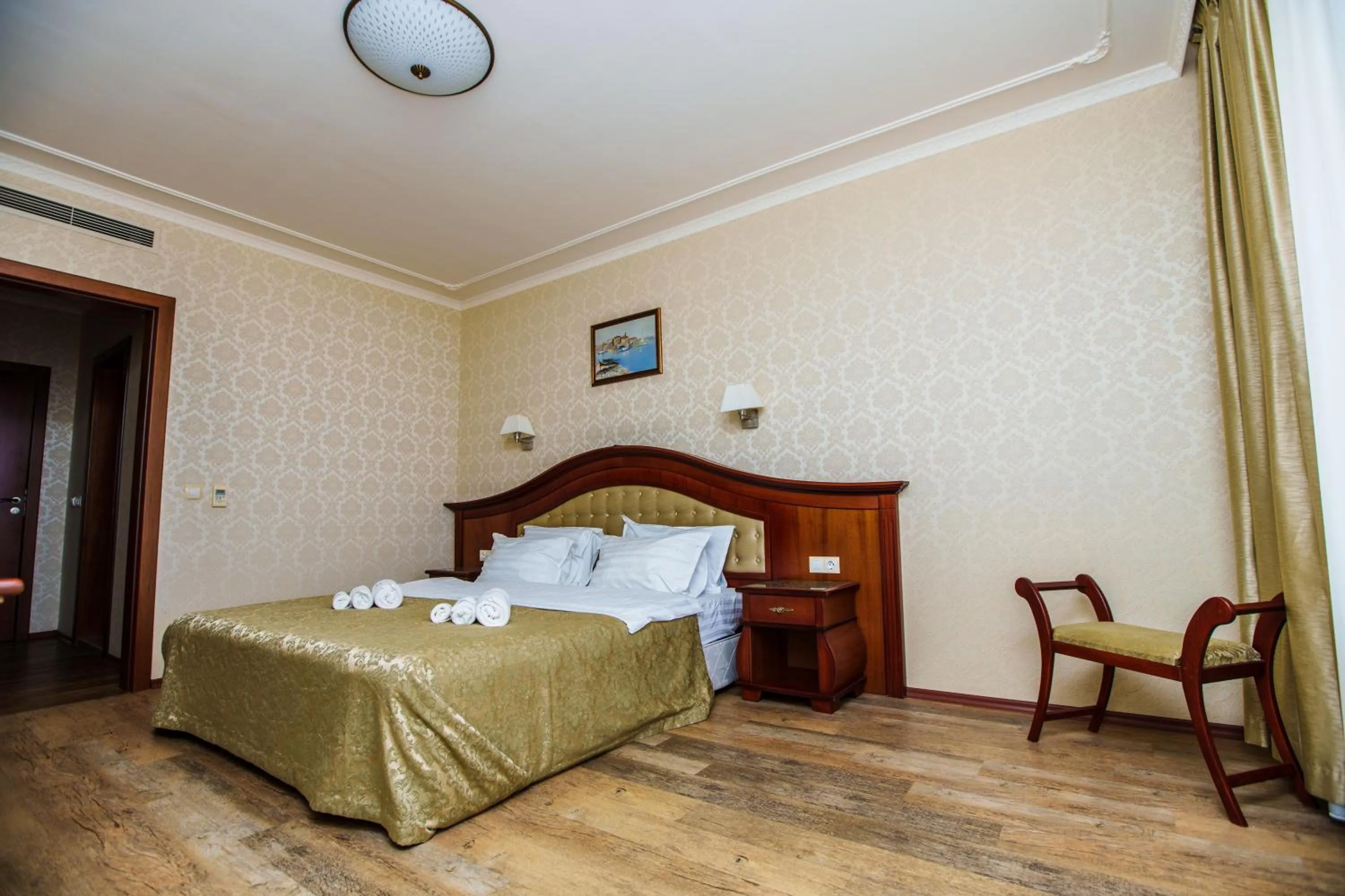 Bed in Aqua View SPA Boutique Hotel