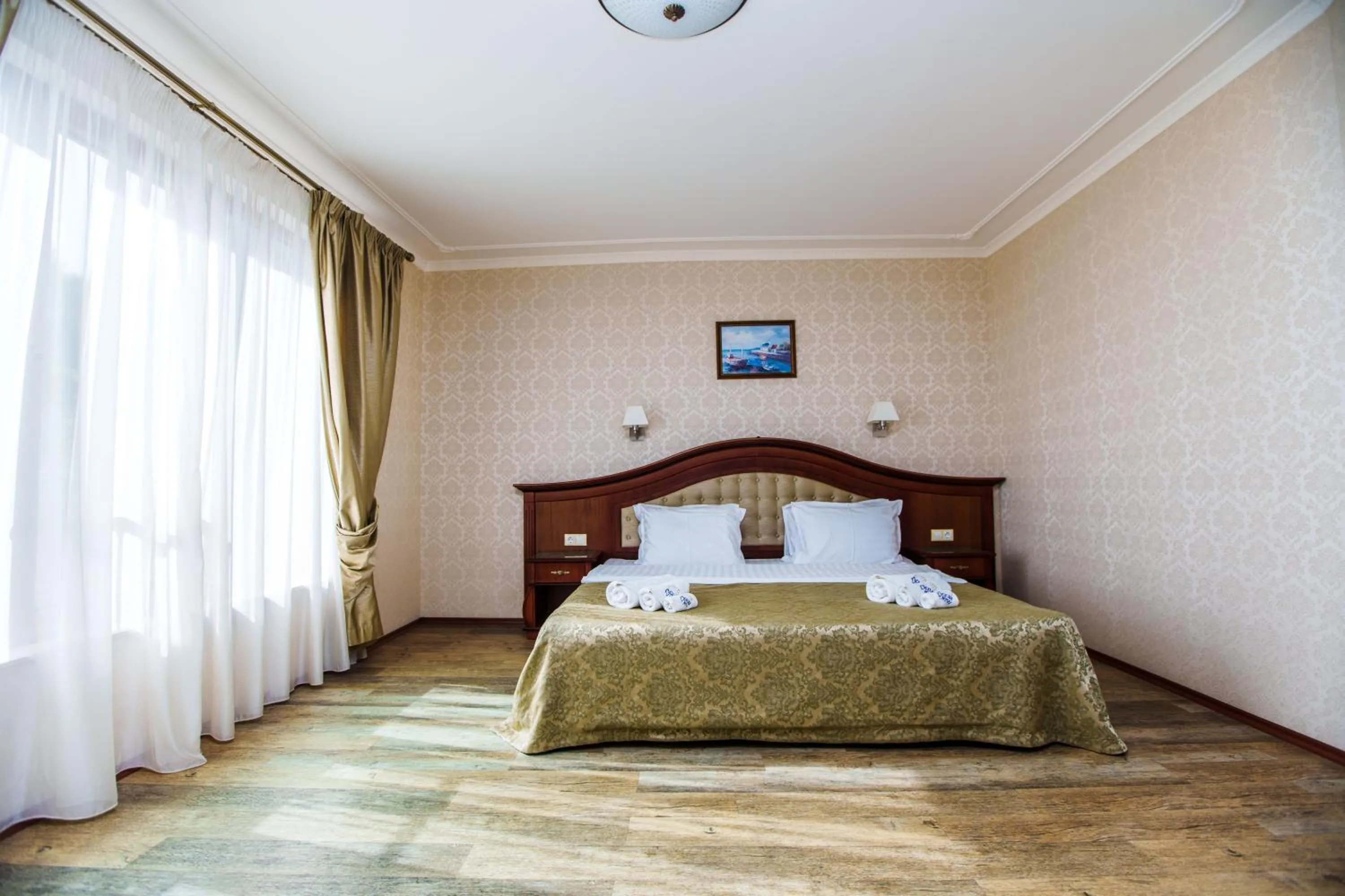 Bed in Aqua View SPA Boutique Hotel