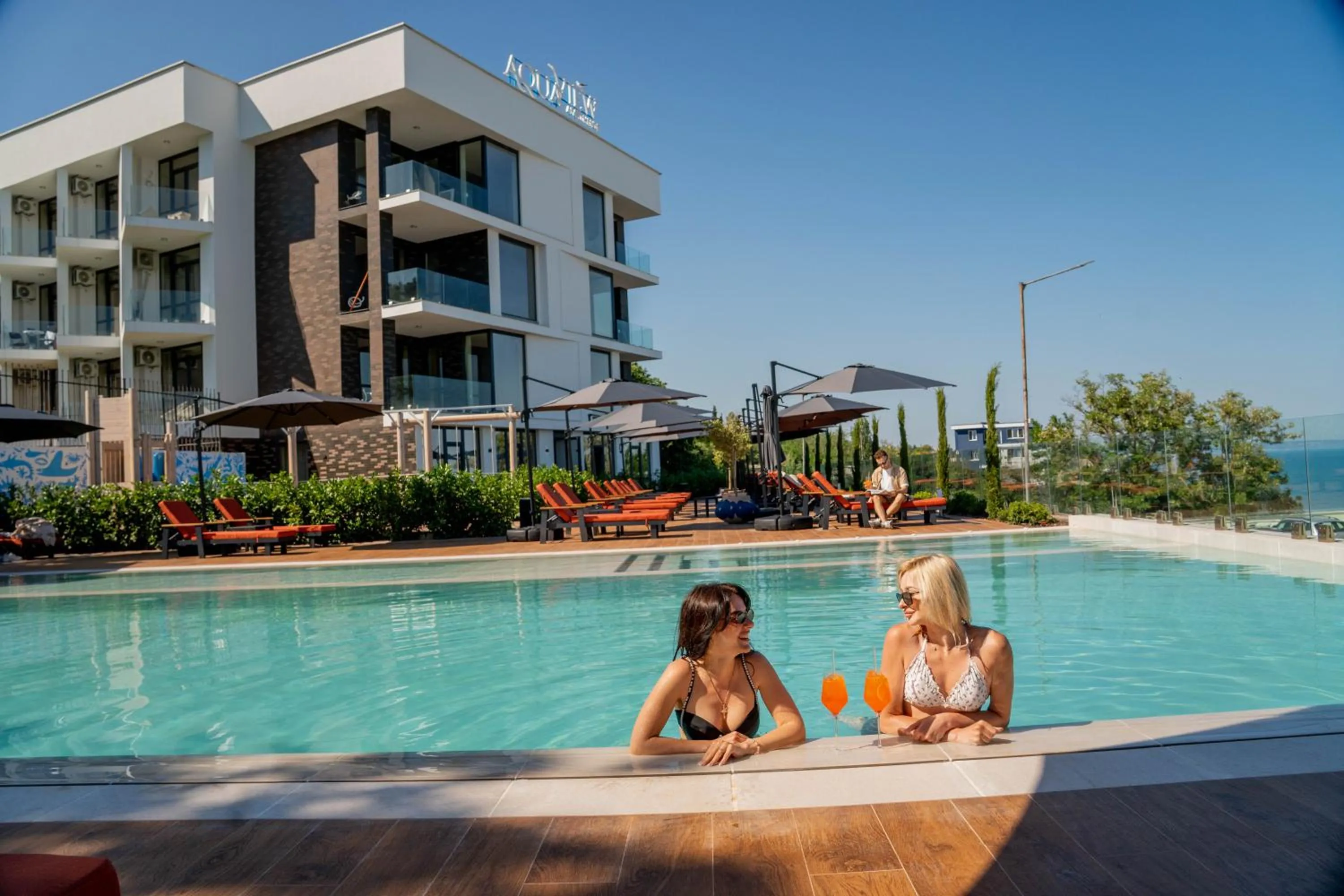 Guests in Aqua View SPA Boutique Hotel