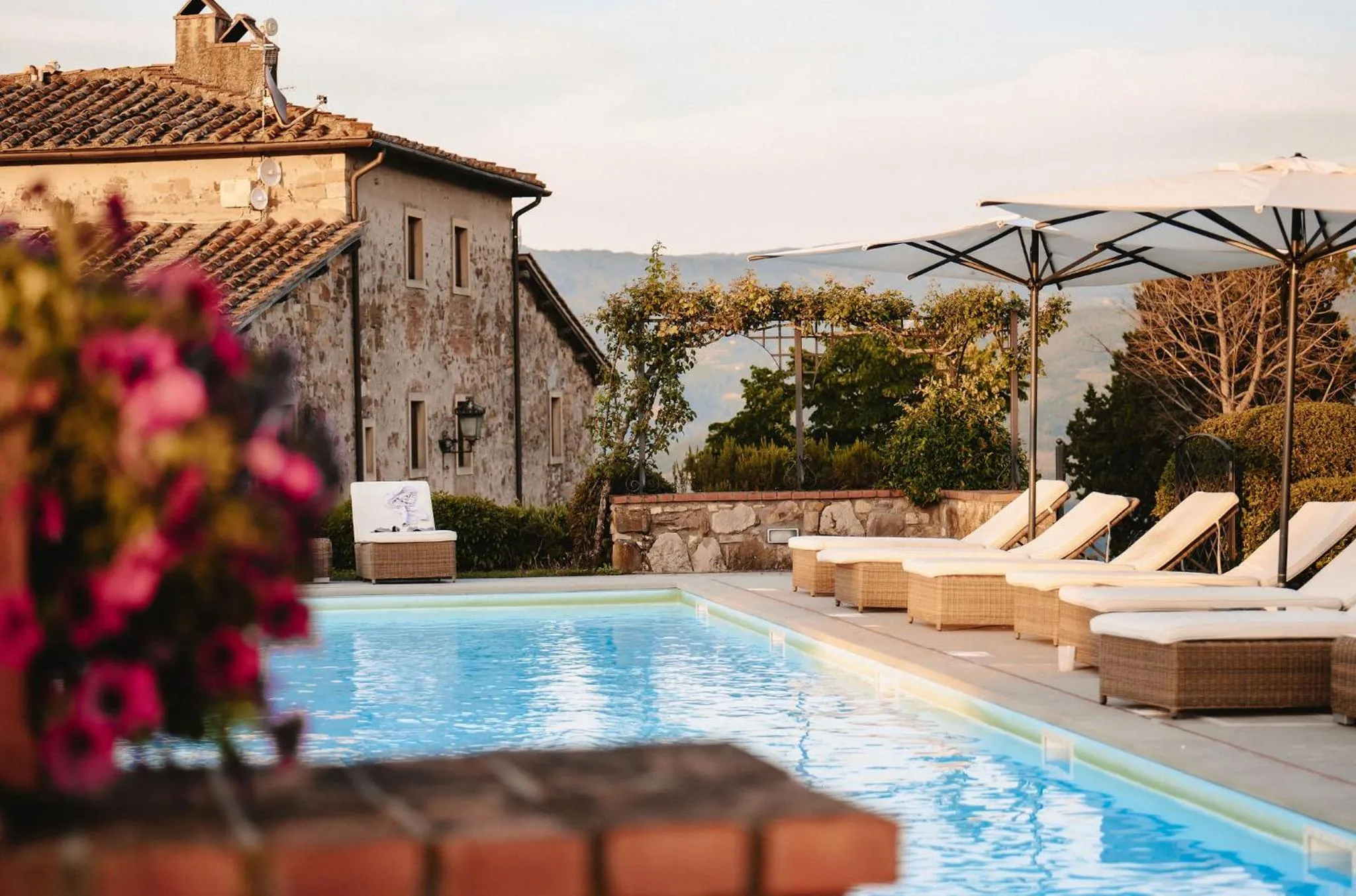 Swimming pool in Agriturismo Fattoria Lavacchio