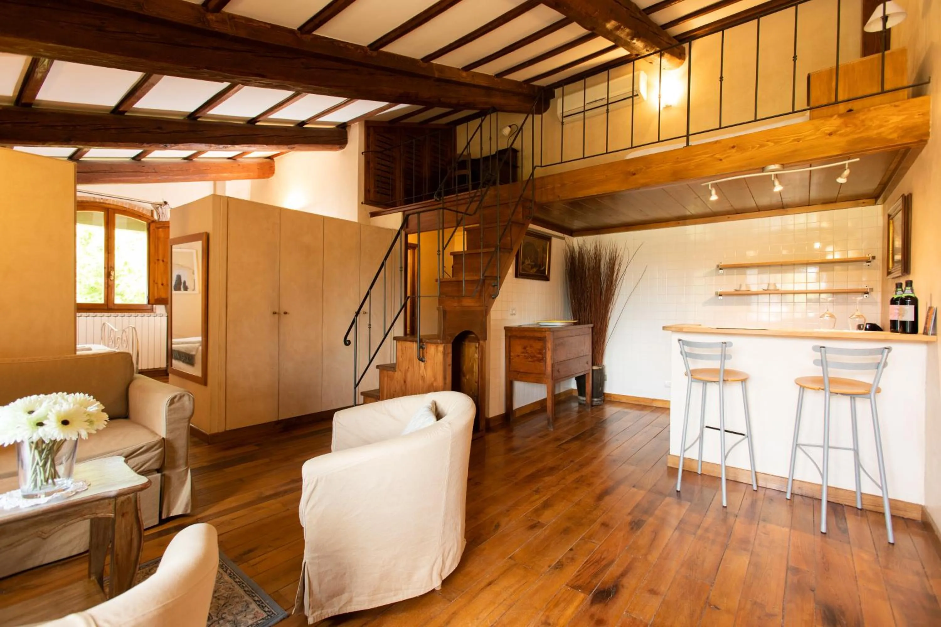 Living room in Agriturismo Fattoria Lavacchio