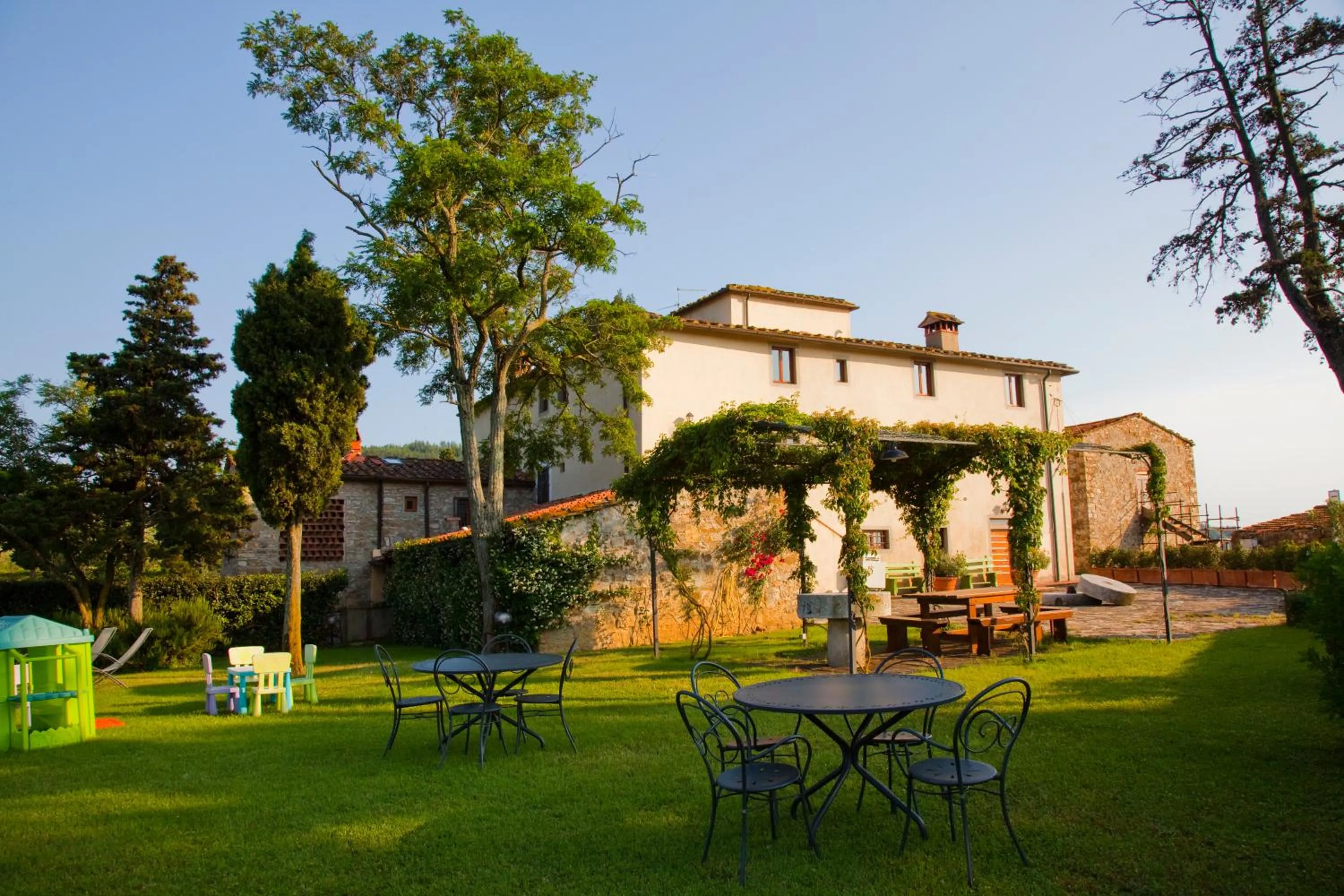 Property building in Agriturismo Fattoria Lavacchio