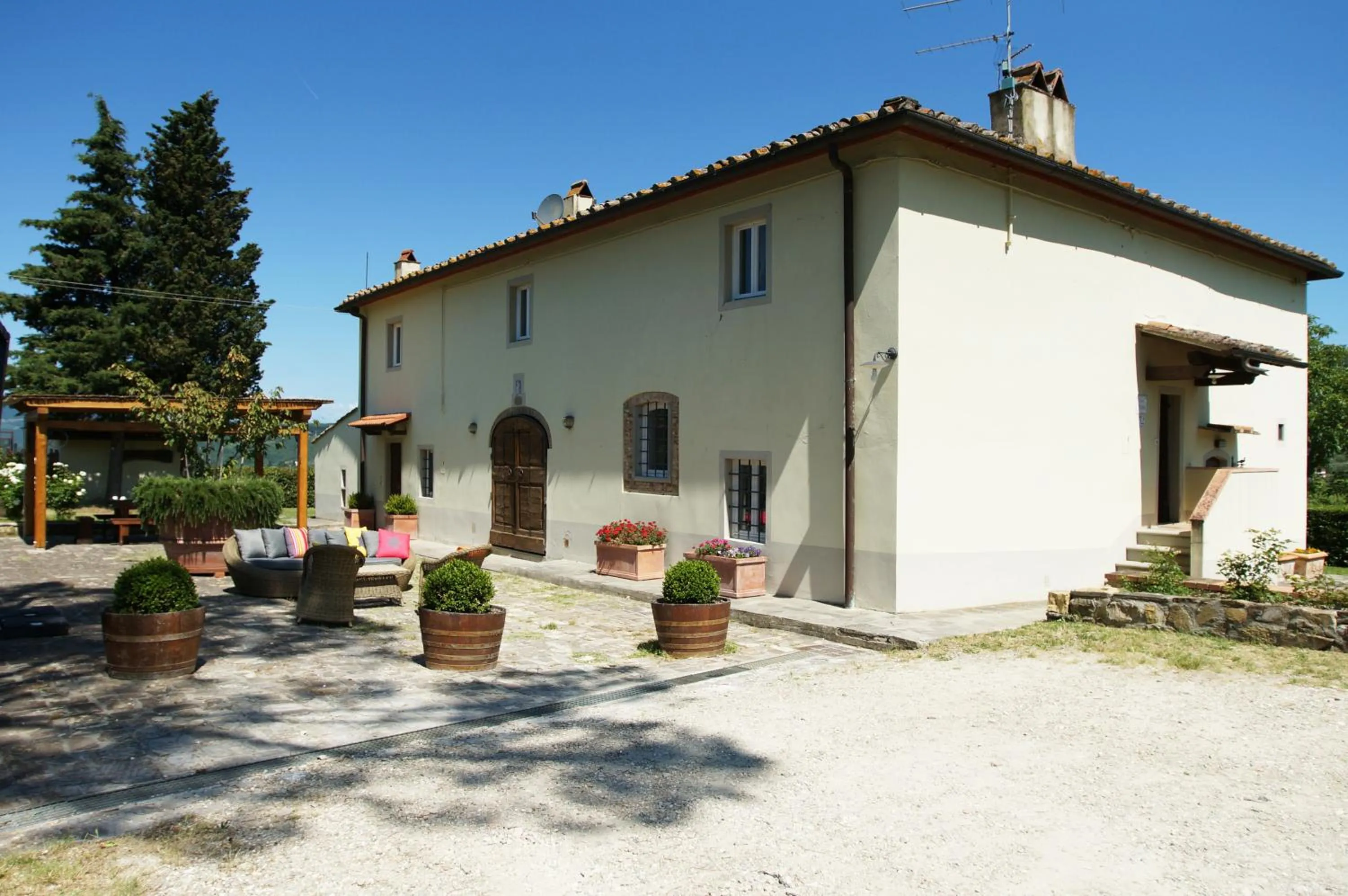 Property building in Agriturismo Fattoria Lavacchio