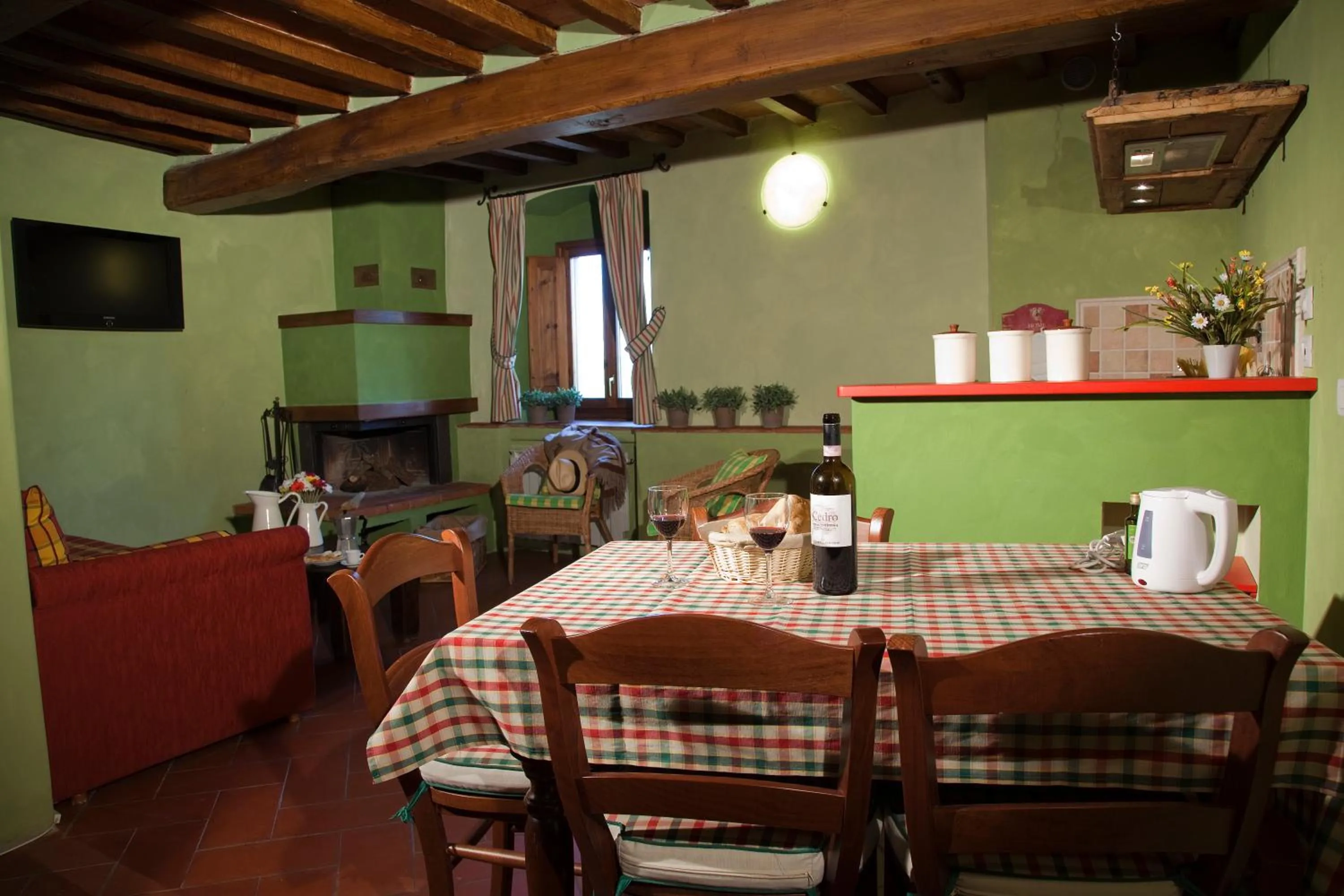 Living room in Agriturismo Fattoria Lavacchio