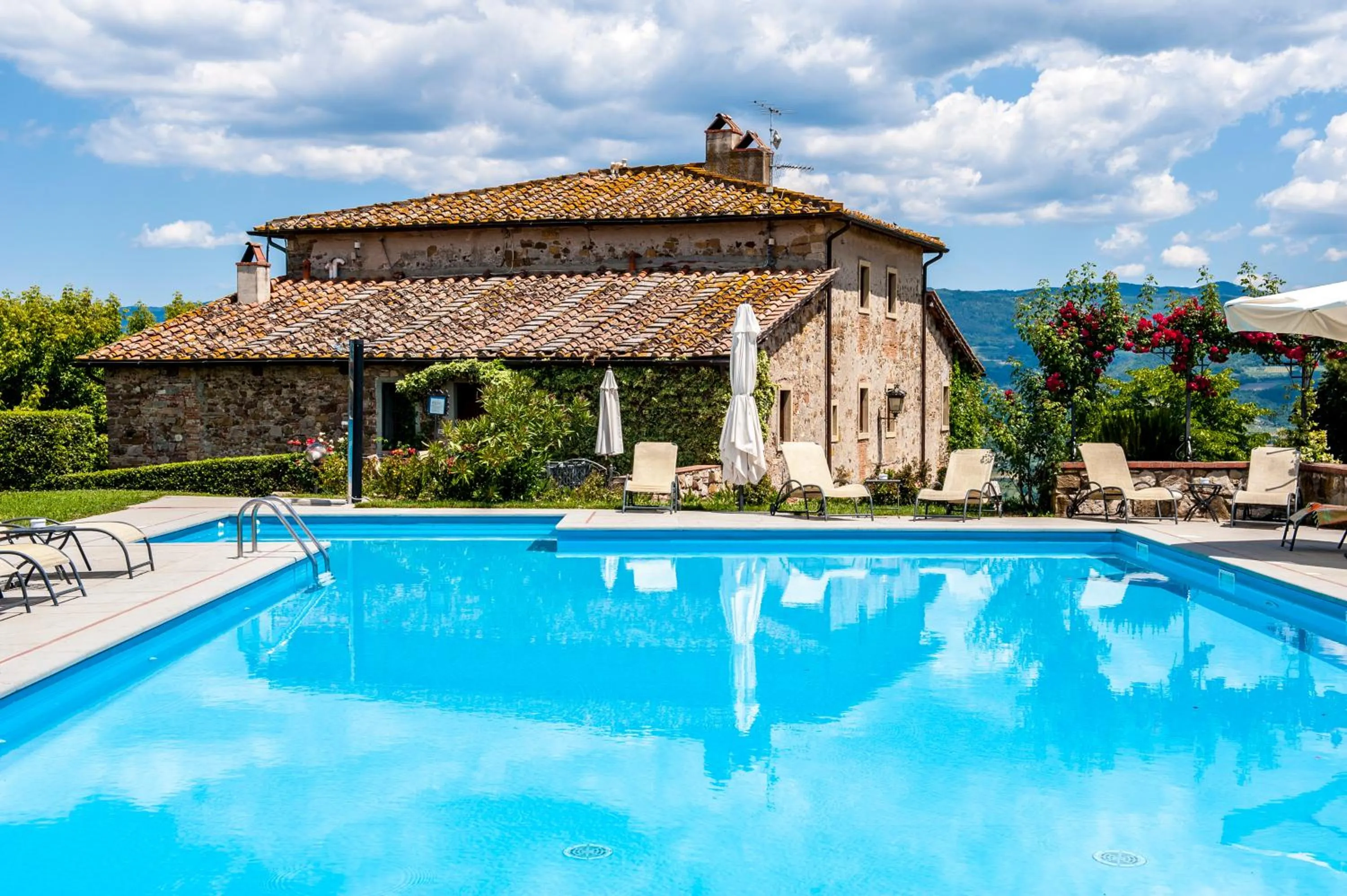Property building in Agriturismo Fattoria Lavacchio