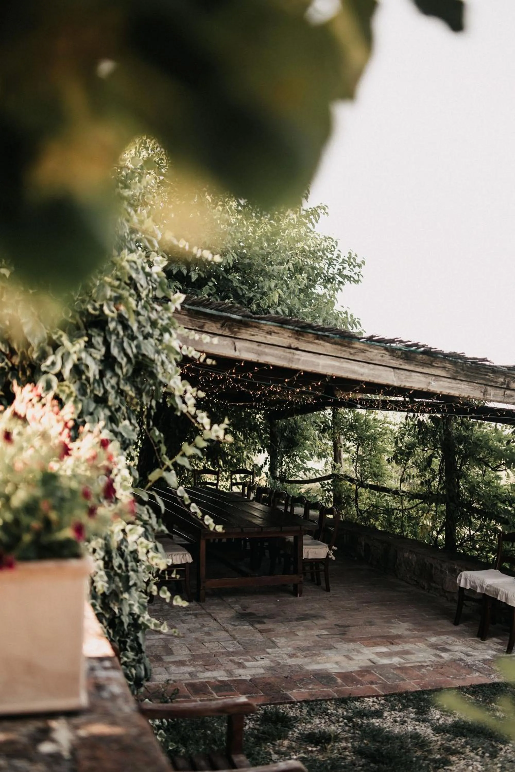 Balcony/Terrace in Agriturismo Fattoria Lavacchio