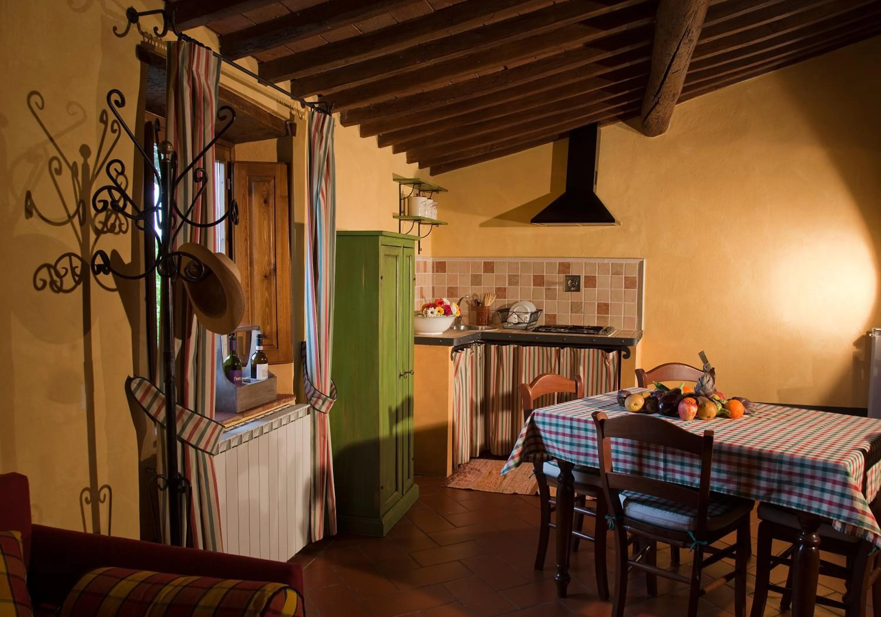 Kitchen or kitchenette in Agriturismo Fattoria Lavacchio