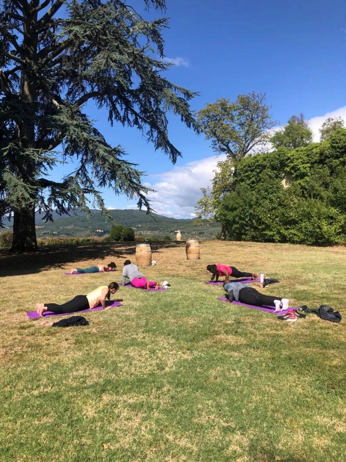 Natural landscape in Agriturismo Fattoria Lavacchio