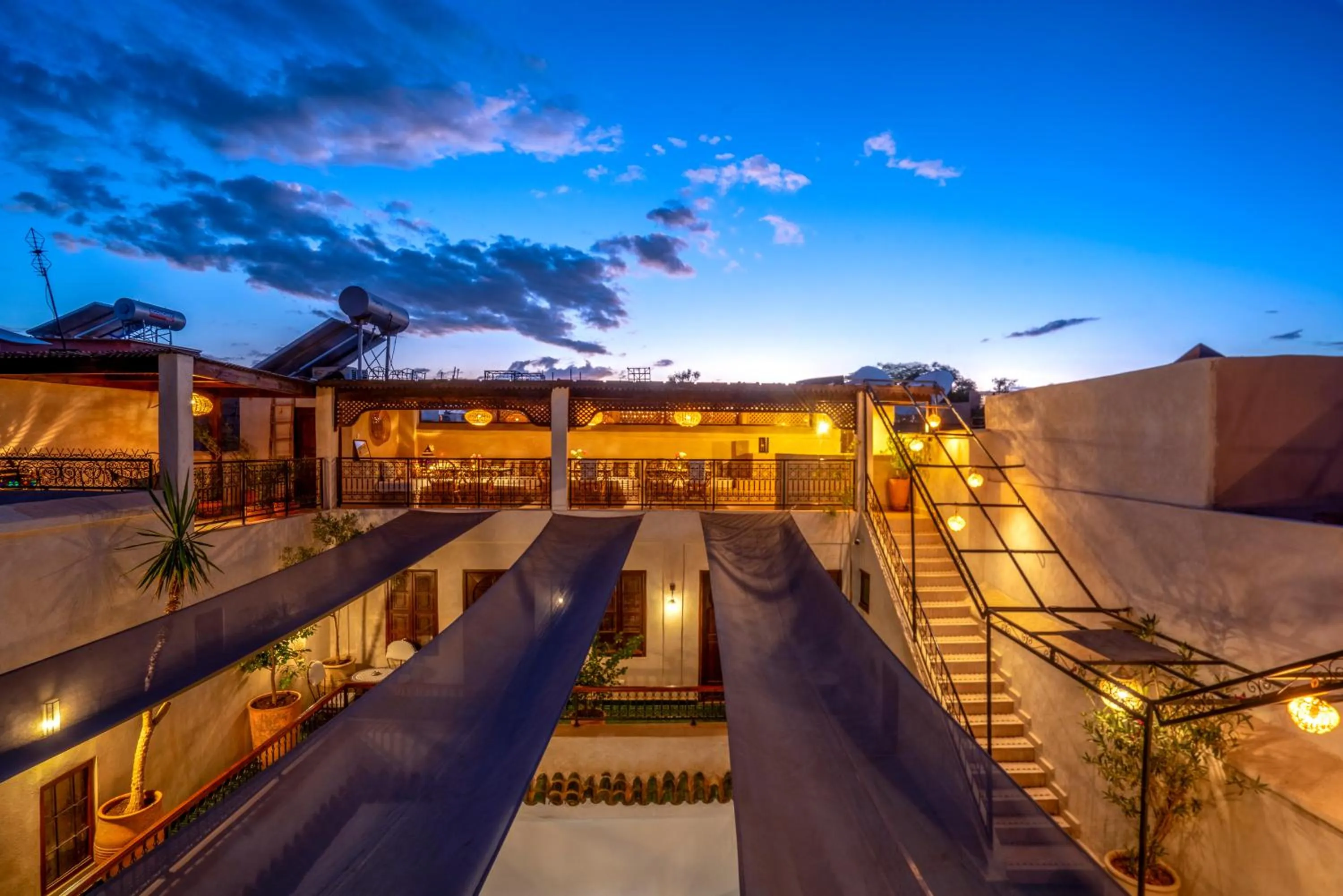 Balcony/Terrace in Riad Nora