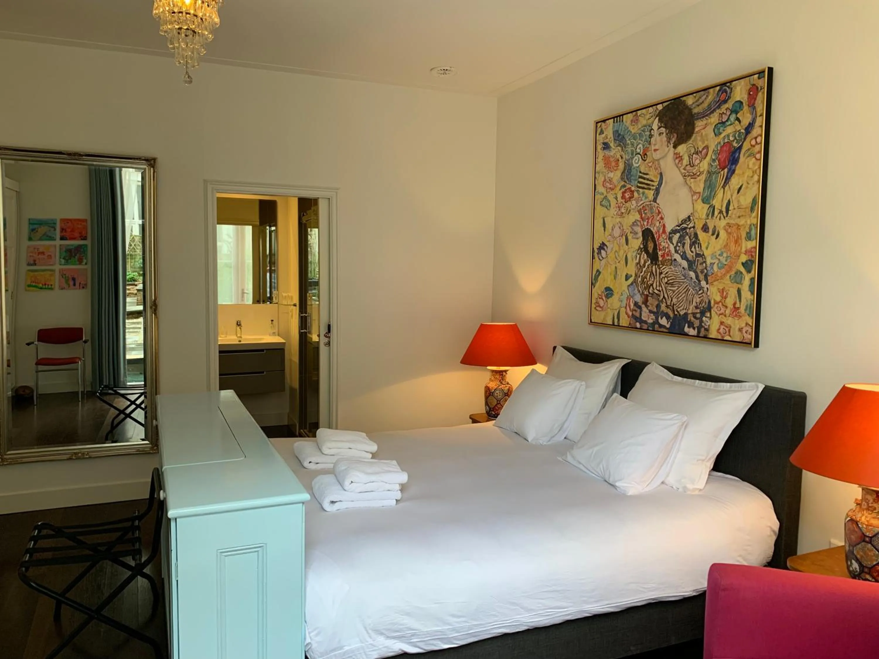 Bedroom in The Old Lady