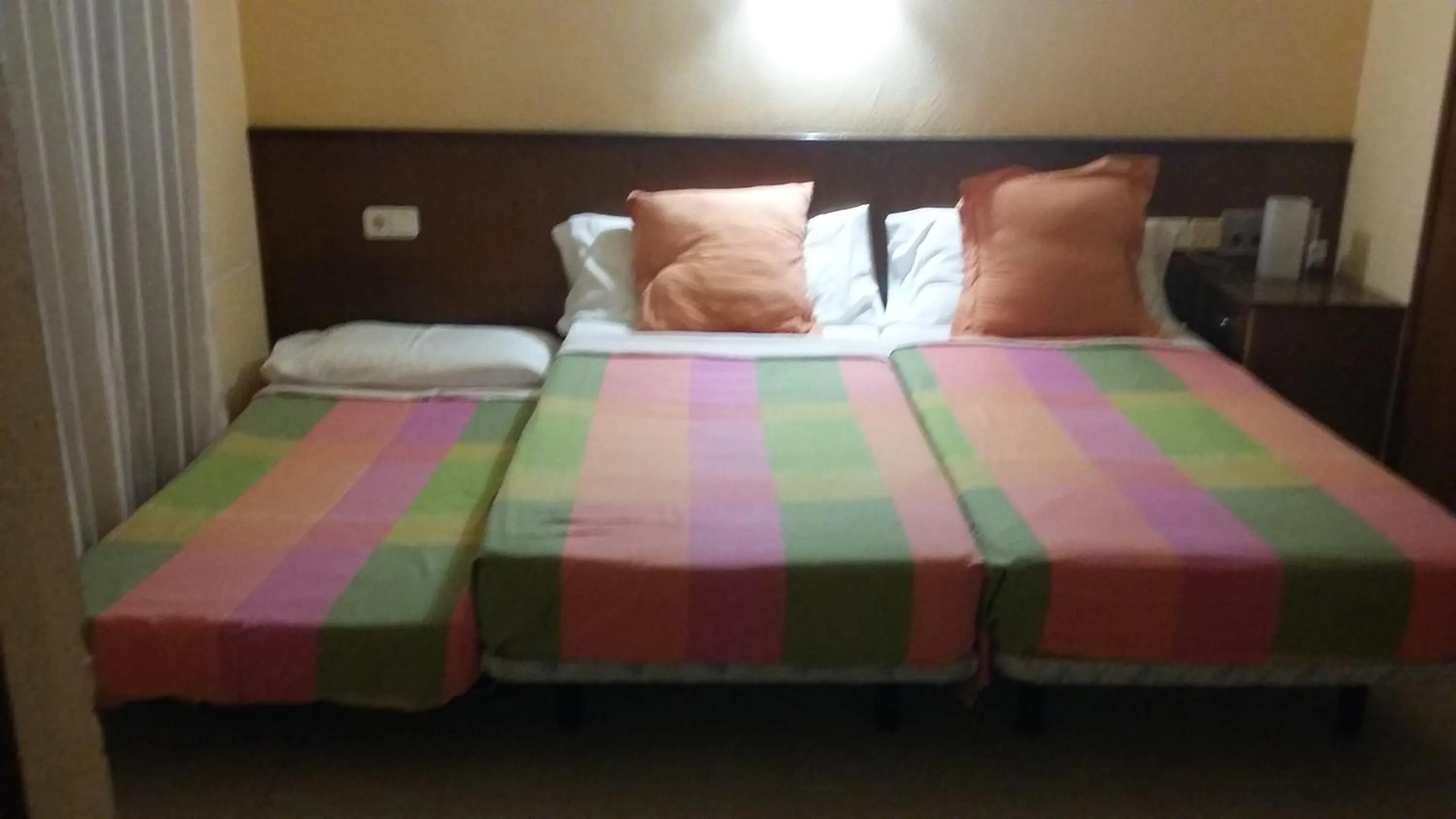 Bed in Hostal Les Collades