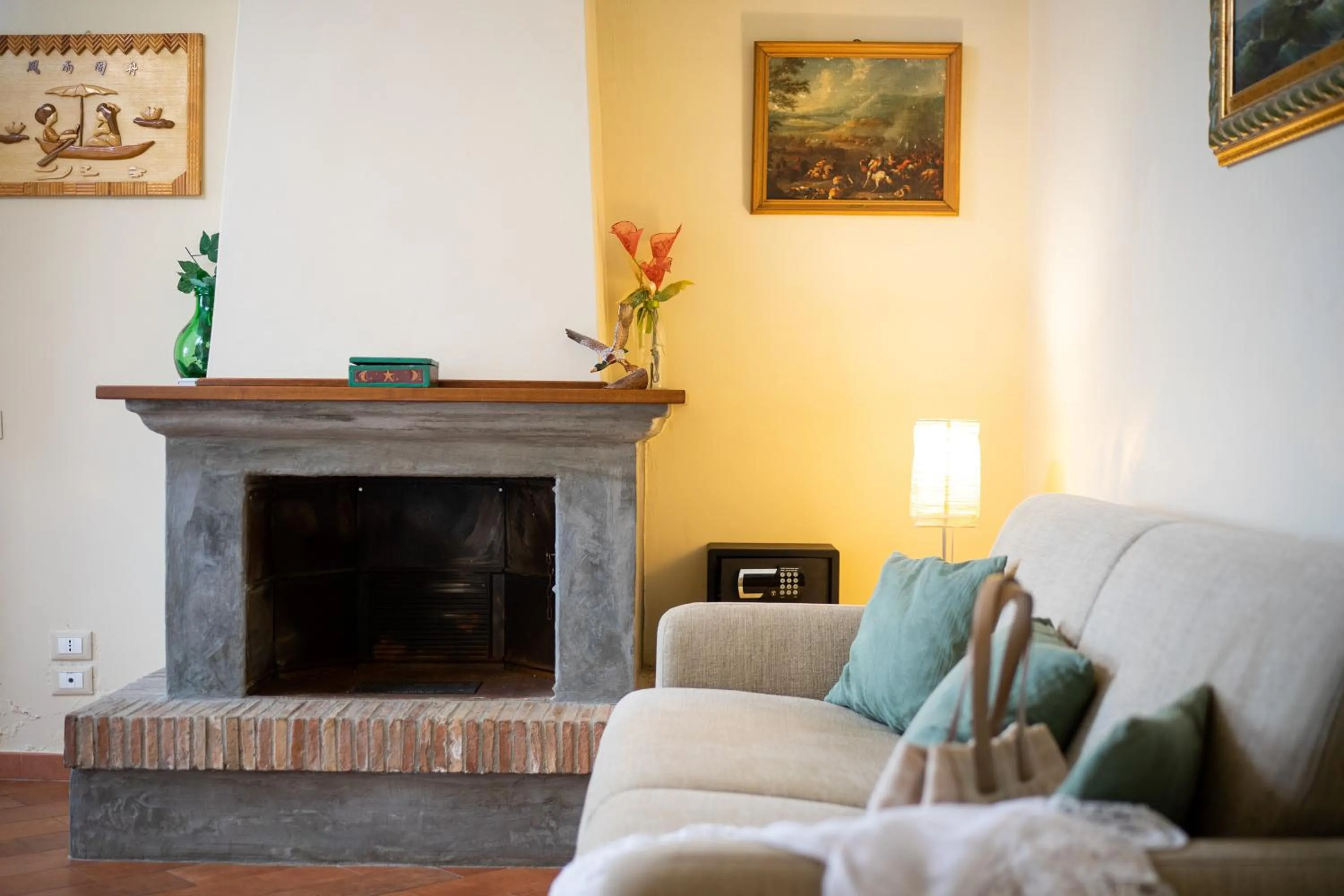 Living room in Tenuta Ciminata Greco