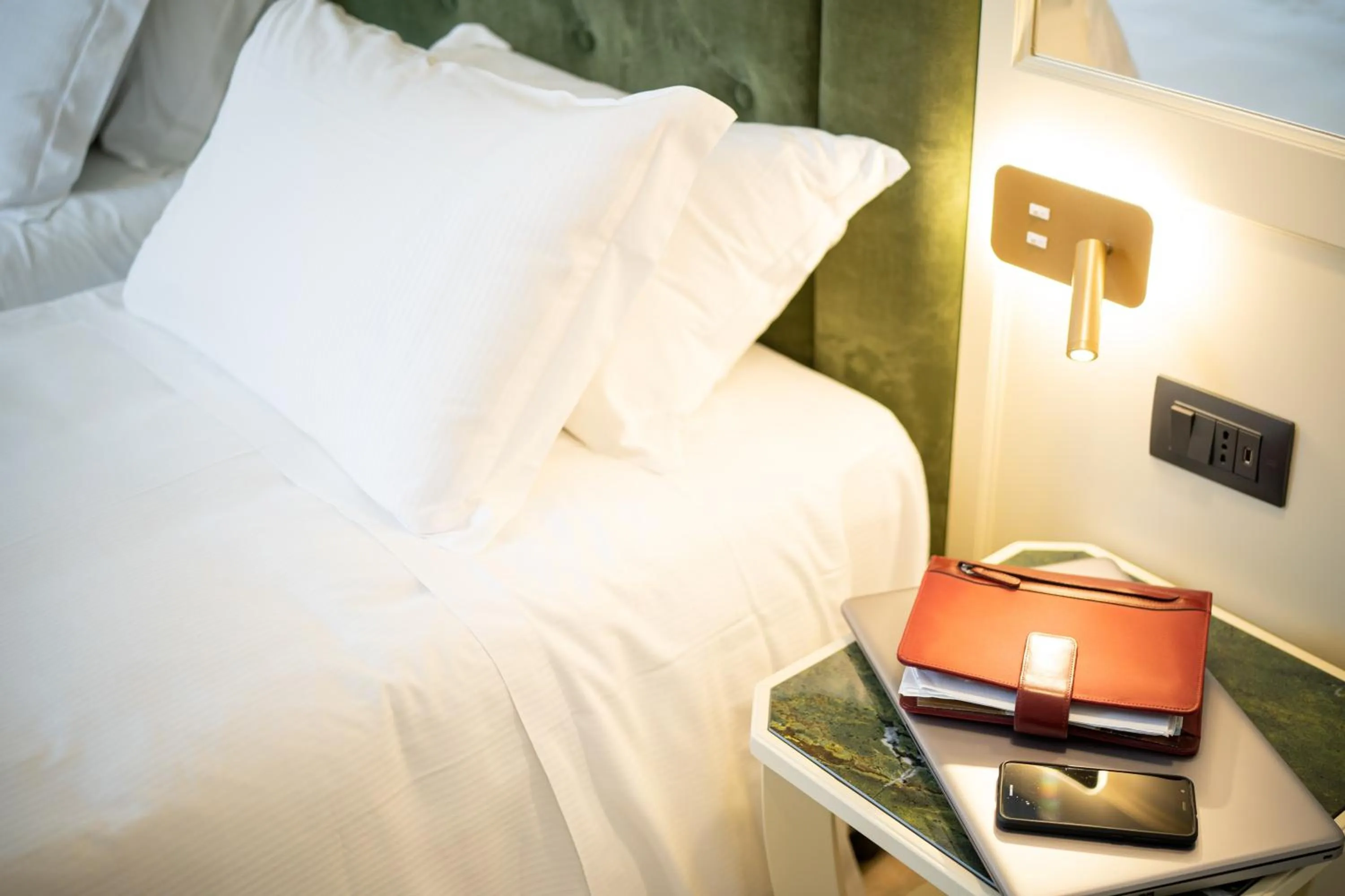 Decorative detail, Bed in Tenuta Ciminata Greco