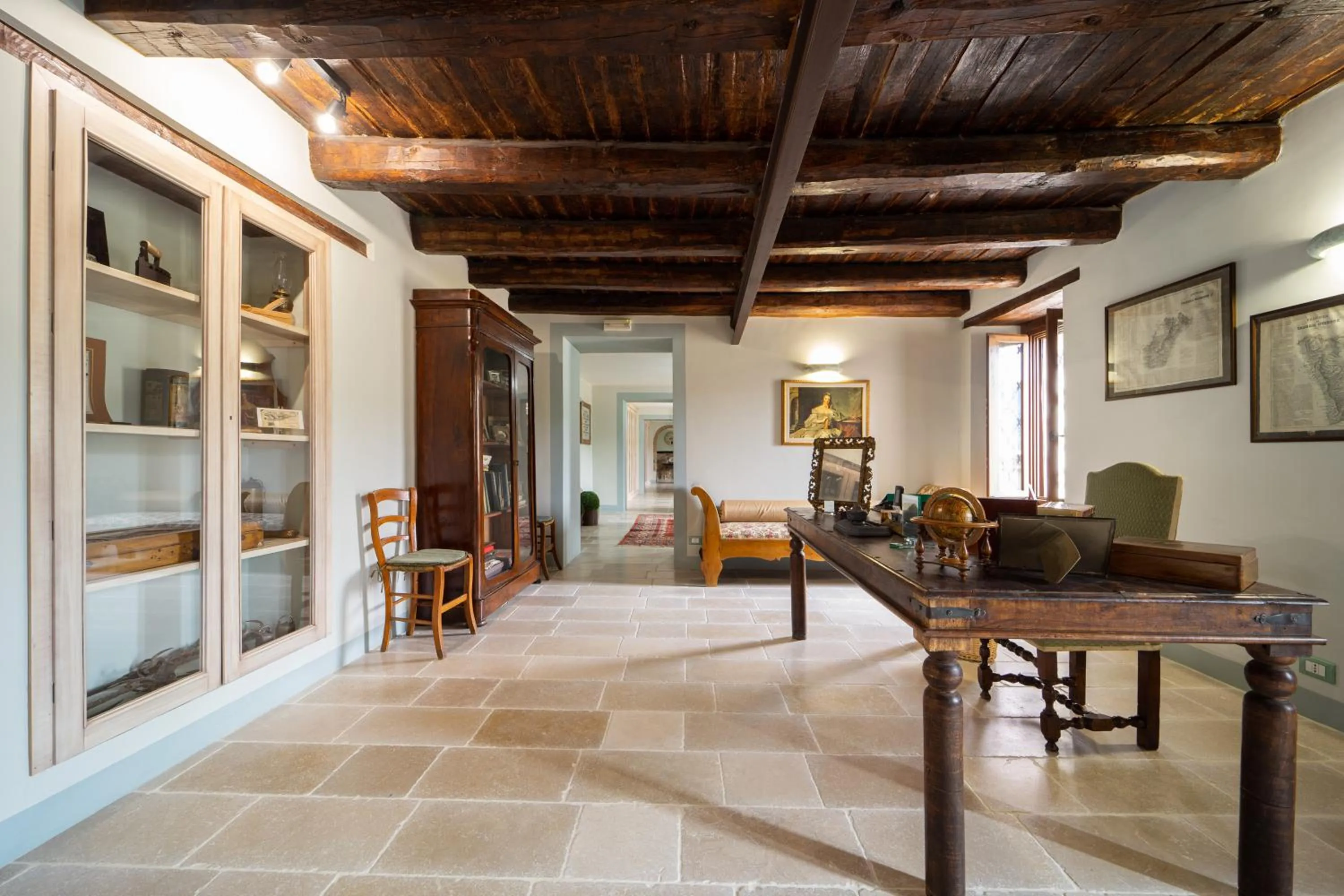 Library in Tenuta Ciminata Greco