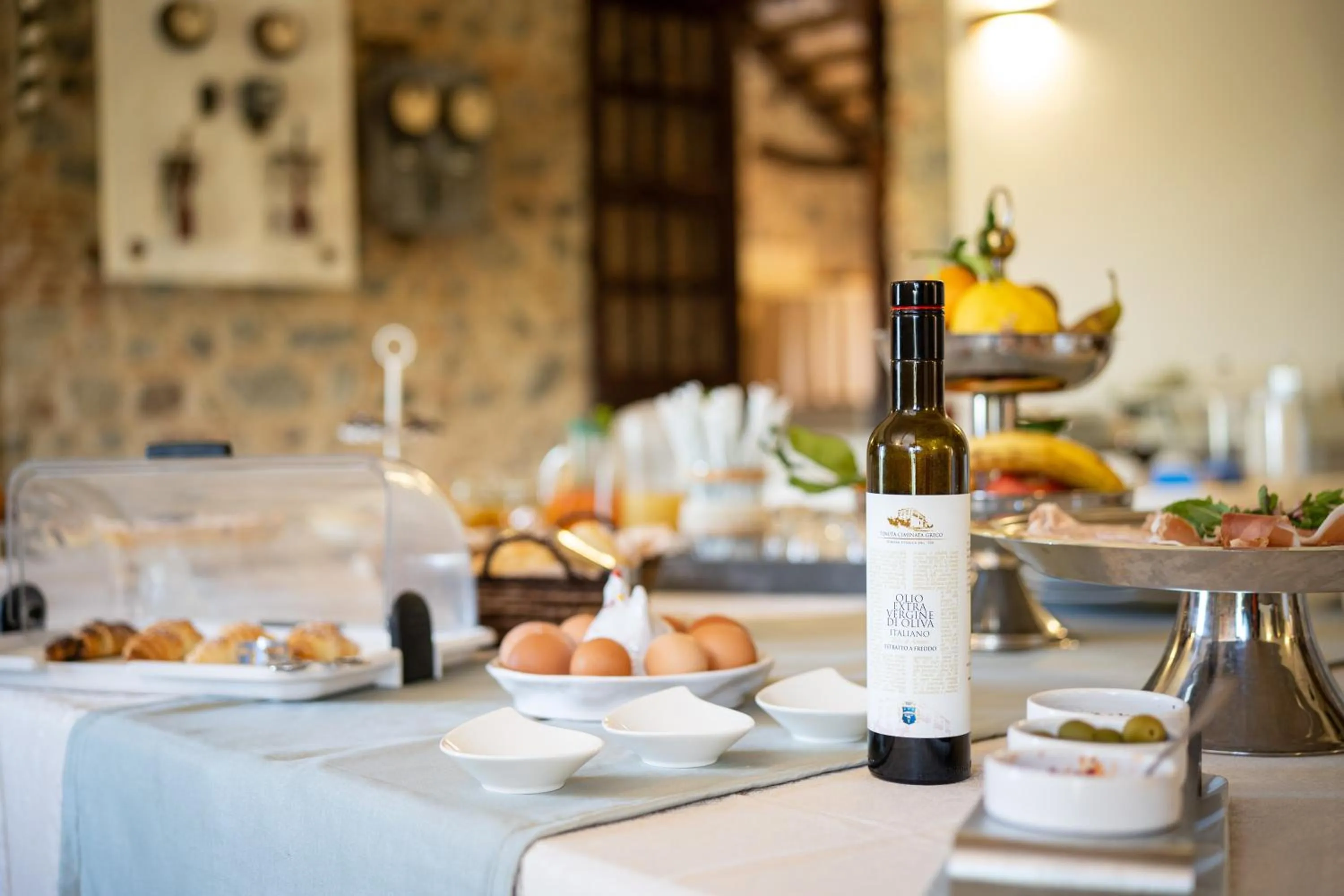 Breakfast in Tenuta Ciminata Greco
