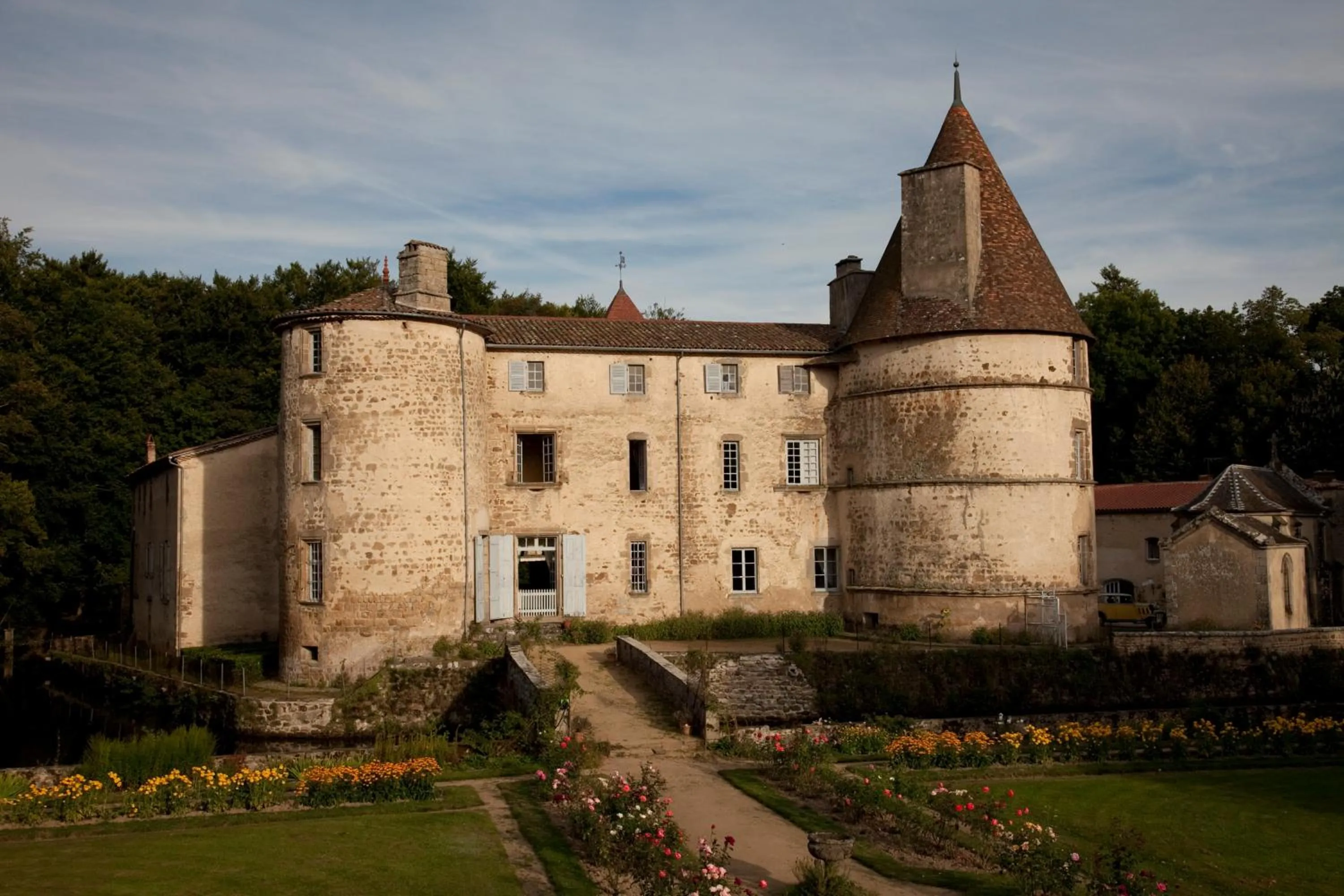 Facade/entrance in Château des Martinanches