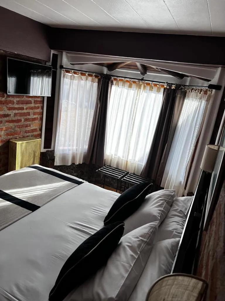 Bed in Hosteria Los Canelos