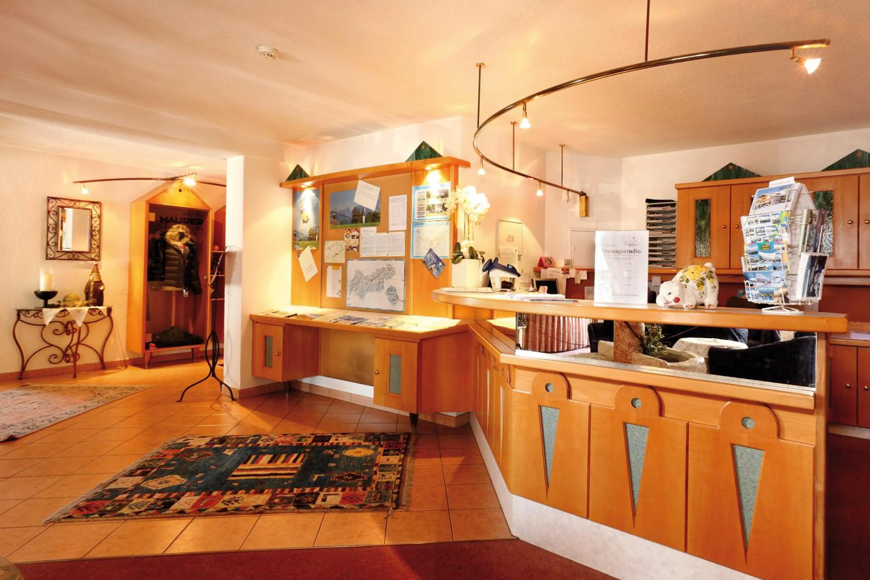 Lobby or reception in Landhotel Jäger TOP