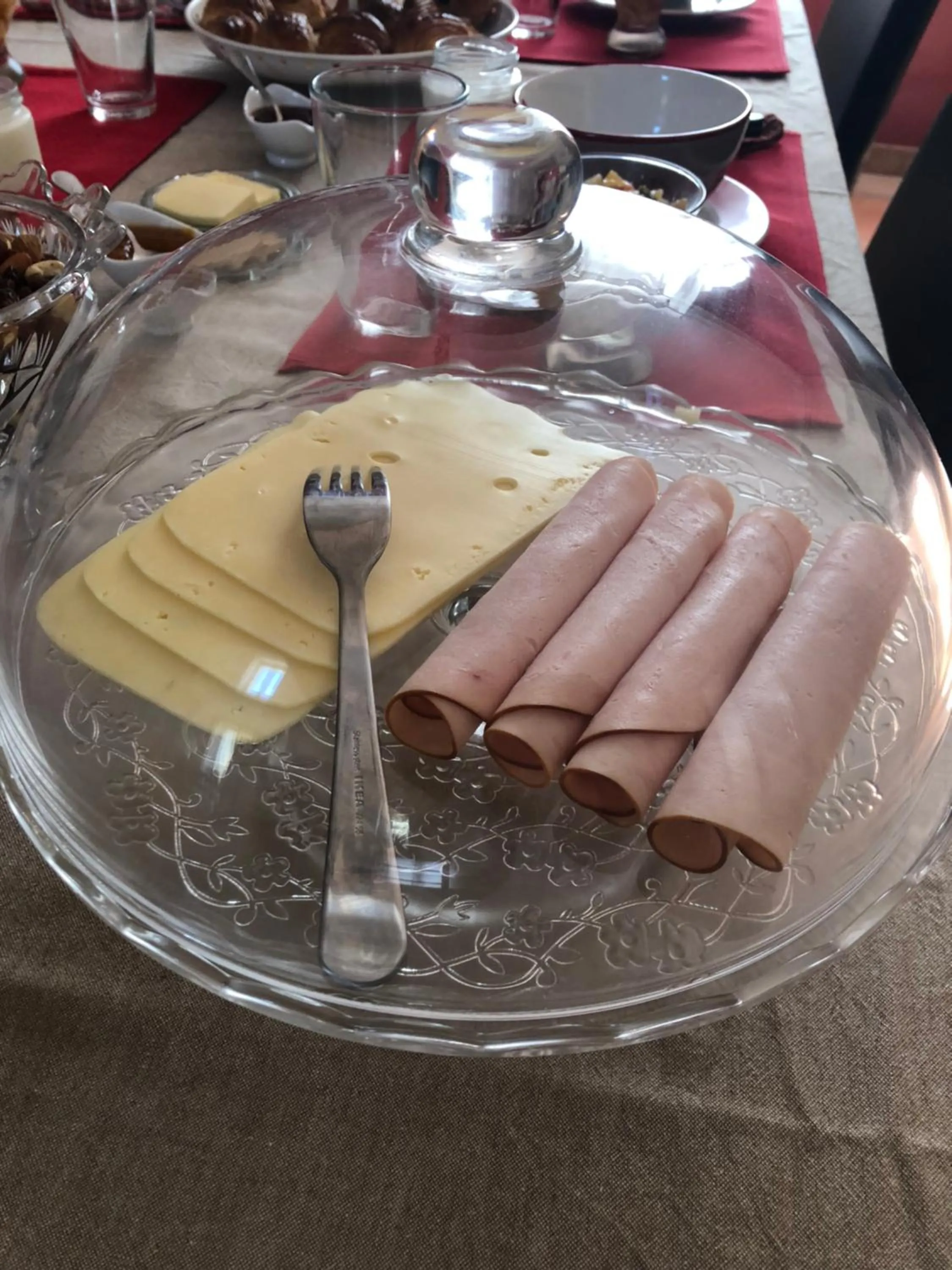 Breakfast in Le Nid de Sigogne