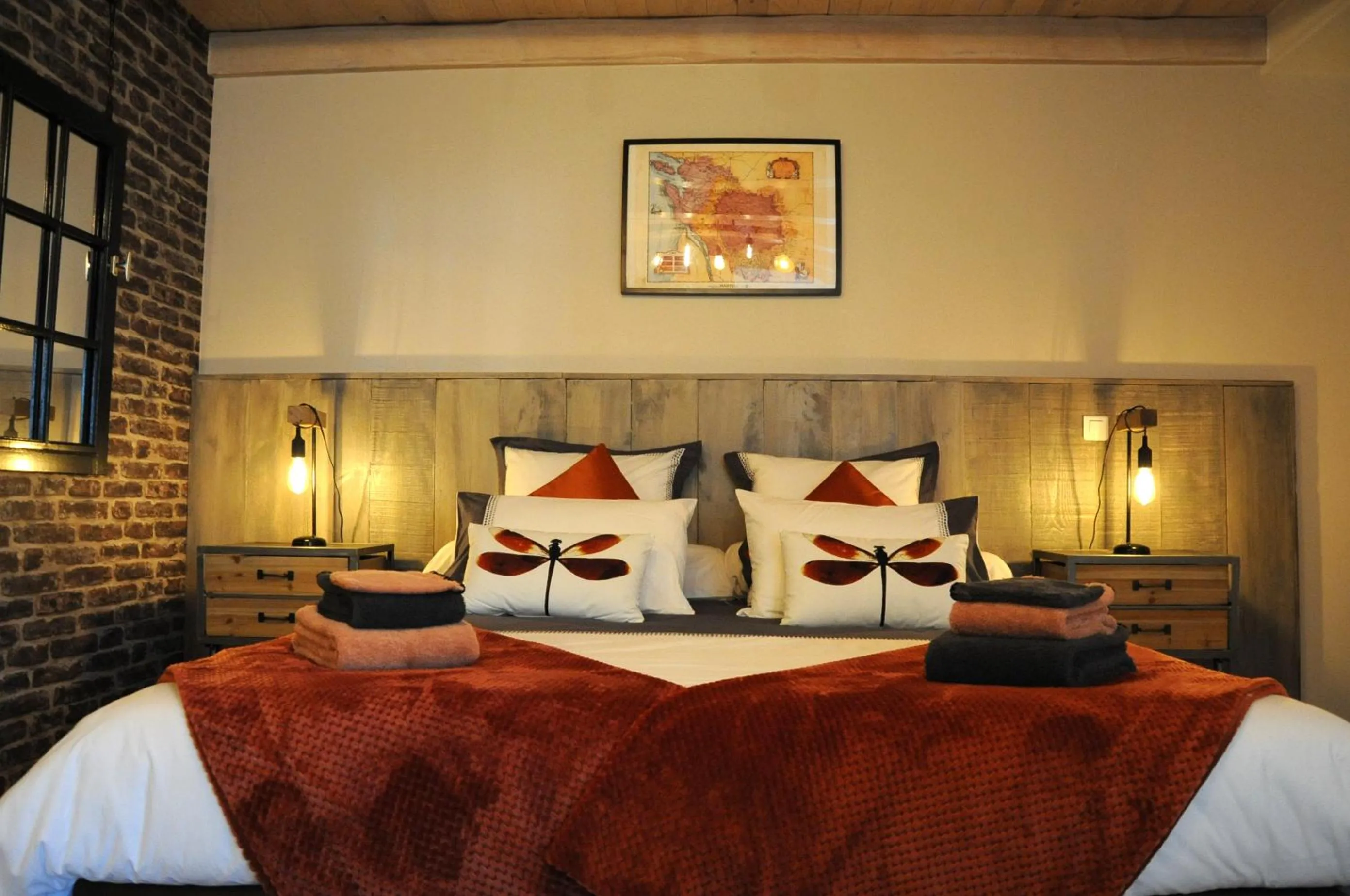 Bed in Le Nid de Sigogne