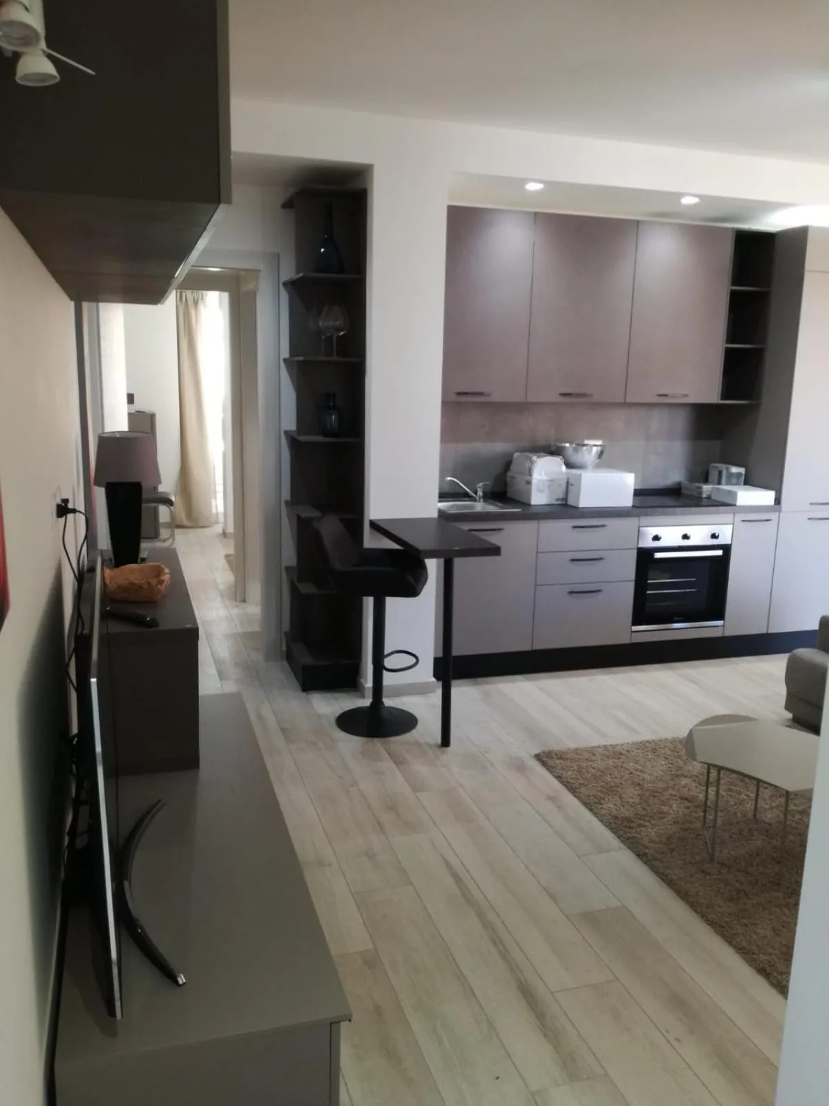 Kitchen or kitchenette in Residenza sul Mare